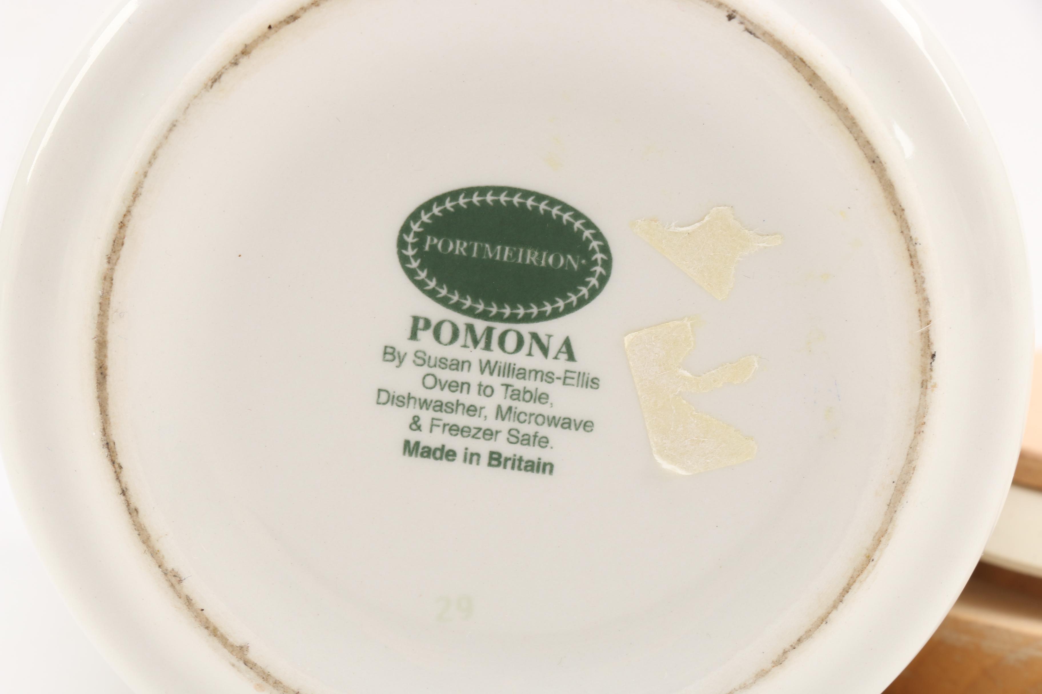 Portmeirion Botanical and Fruit Themed Ceramic Canisters