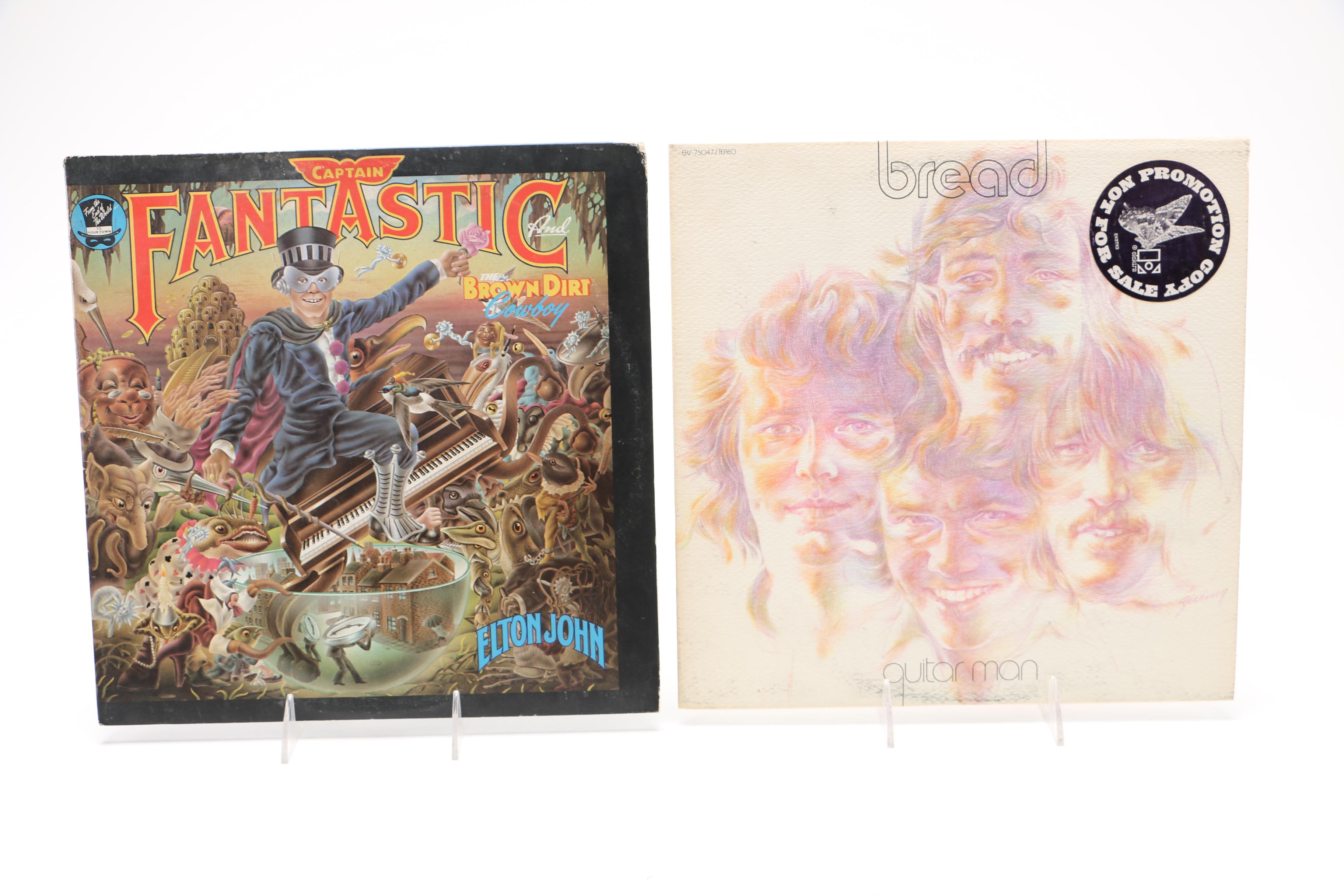 James Taylor, Elton John, Rod Stewart and Other Vintage LPs