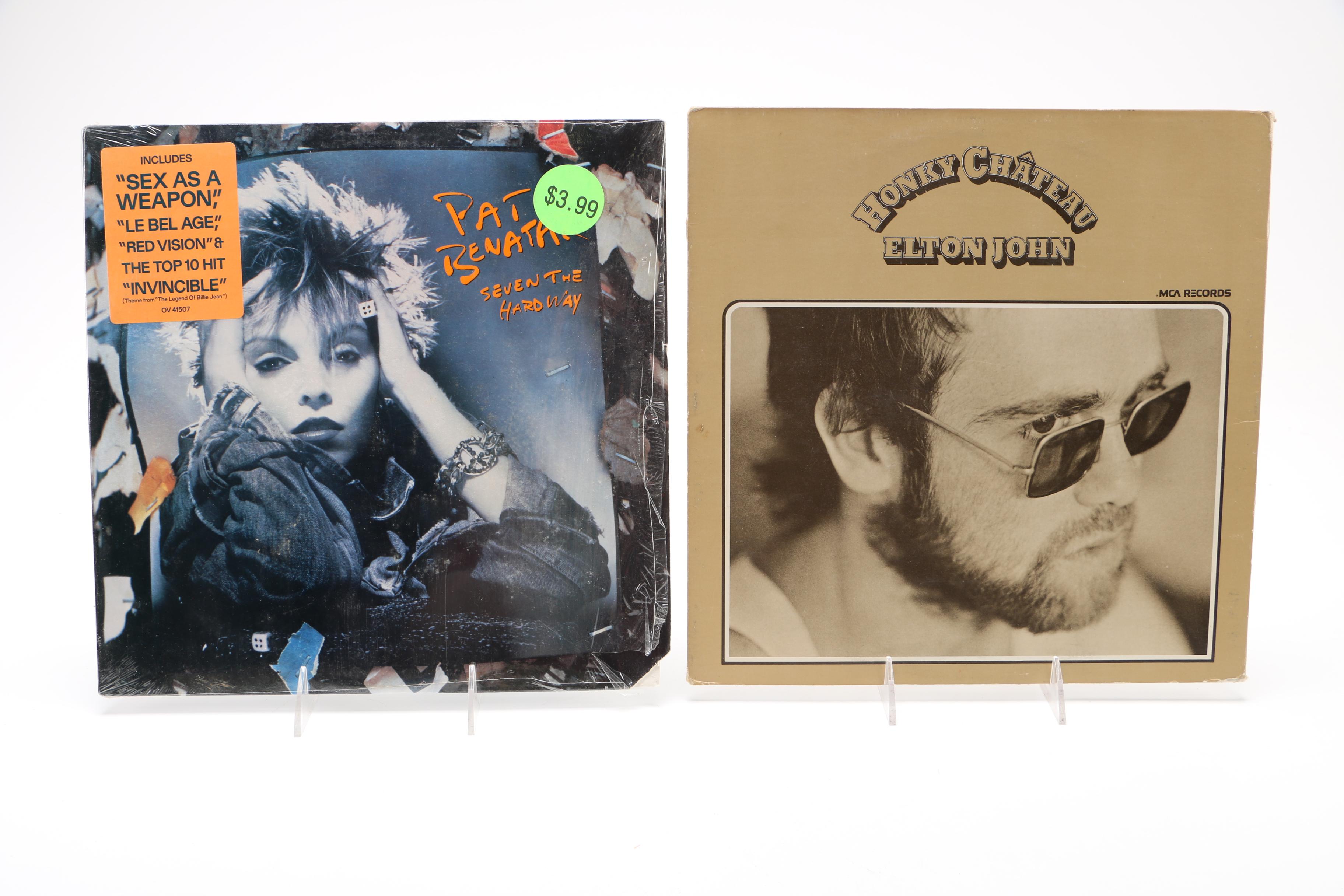 James Taylor, Elton John, Rod Stewart and Other Vintage LPs