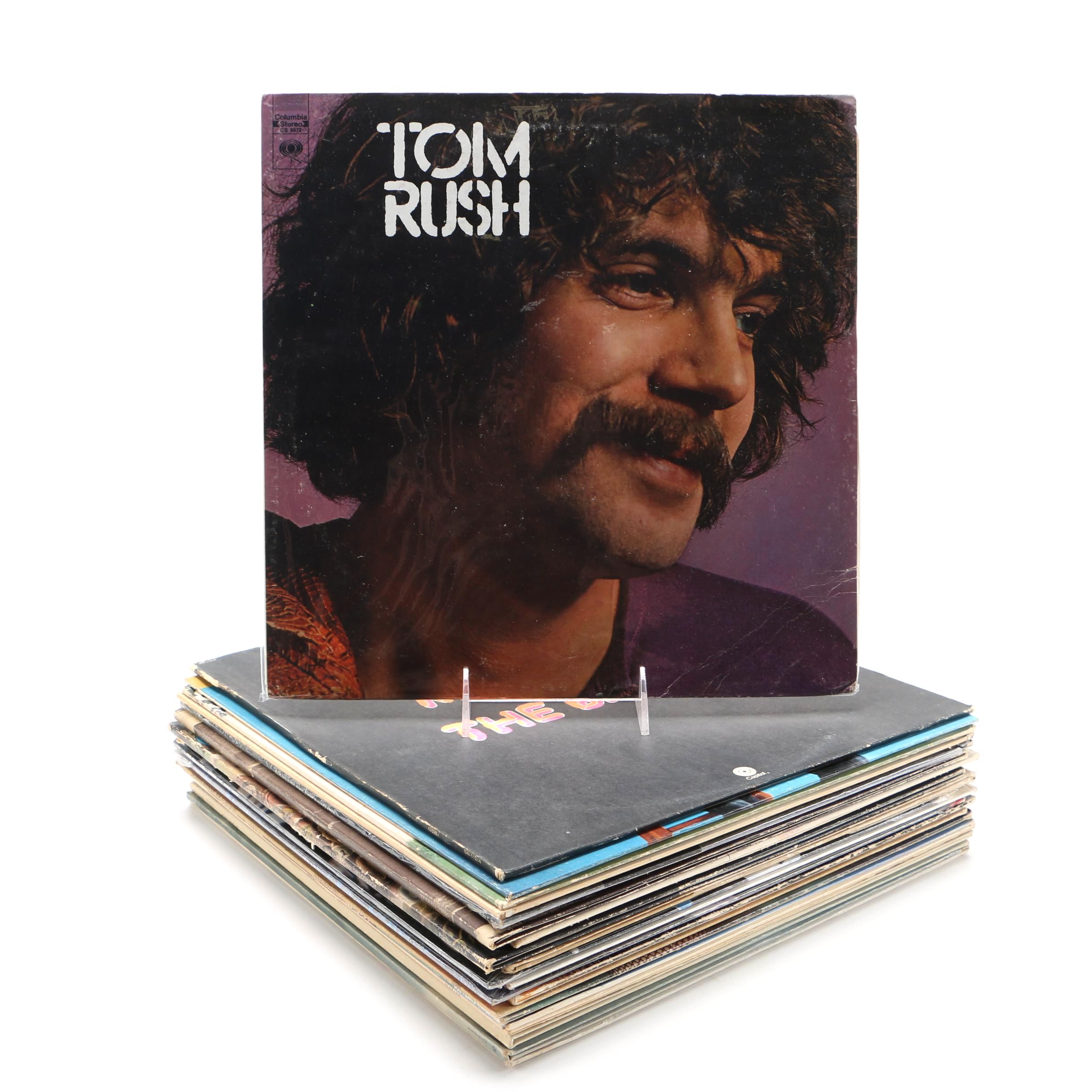 James Taylor, Elton John, Rod Stewart and Other Vintage LPs