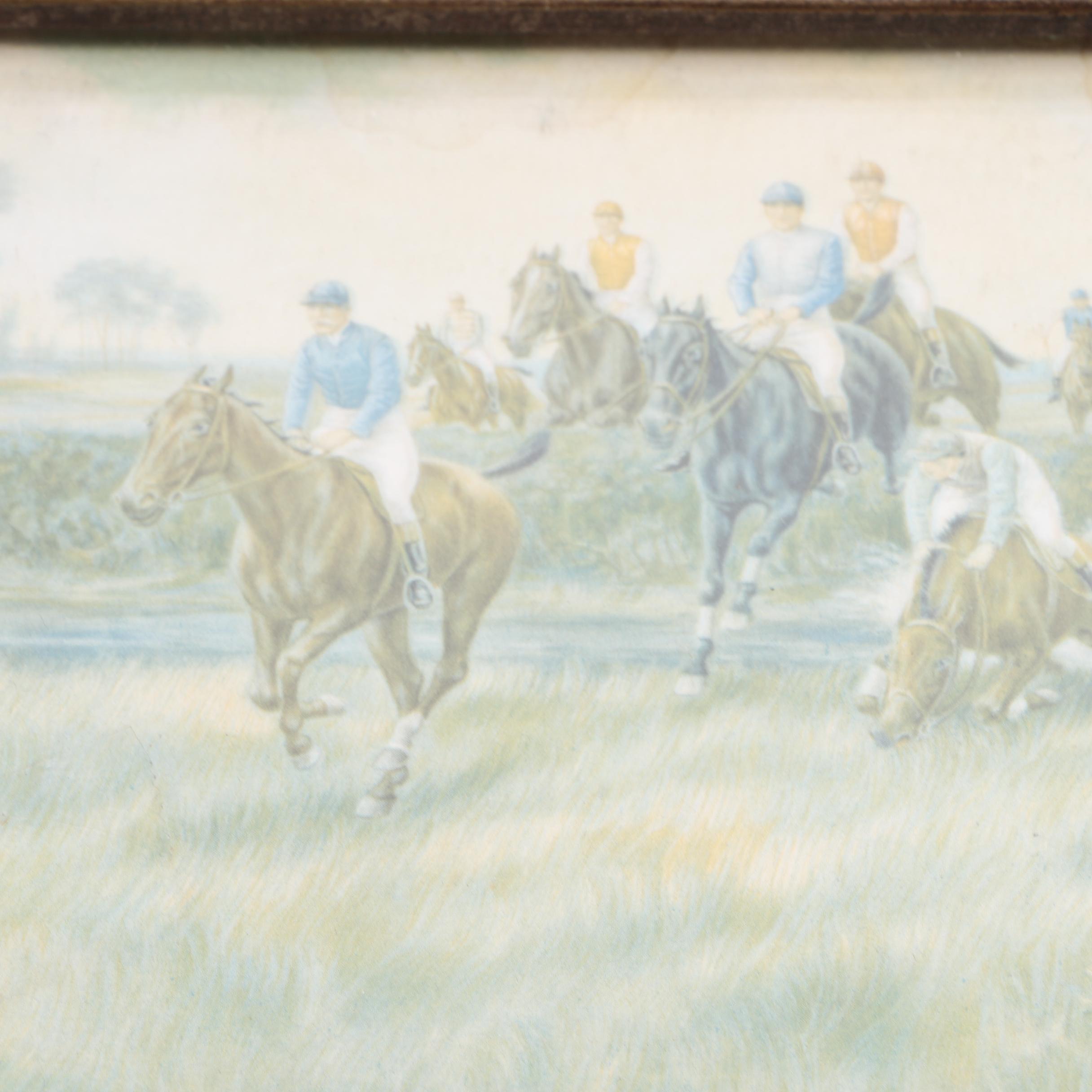 Llewyn Horse Ashtrays and Cigar Box