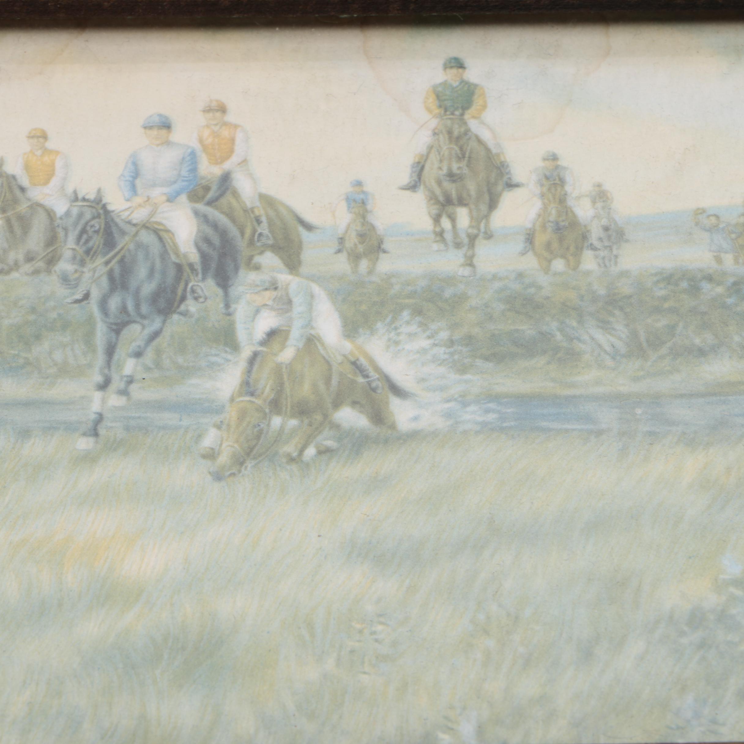 Llewyn Horse Ashtrays and Cigar Box