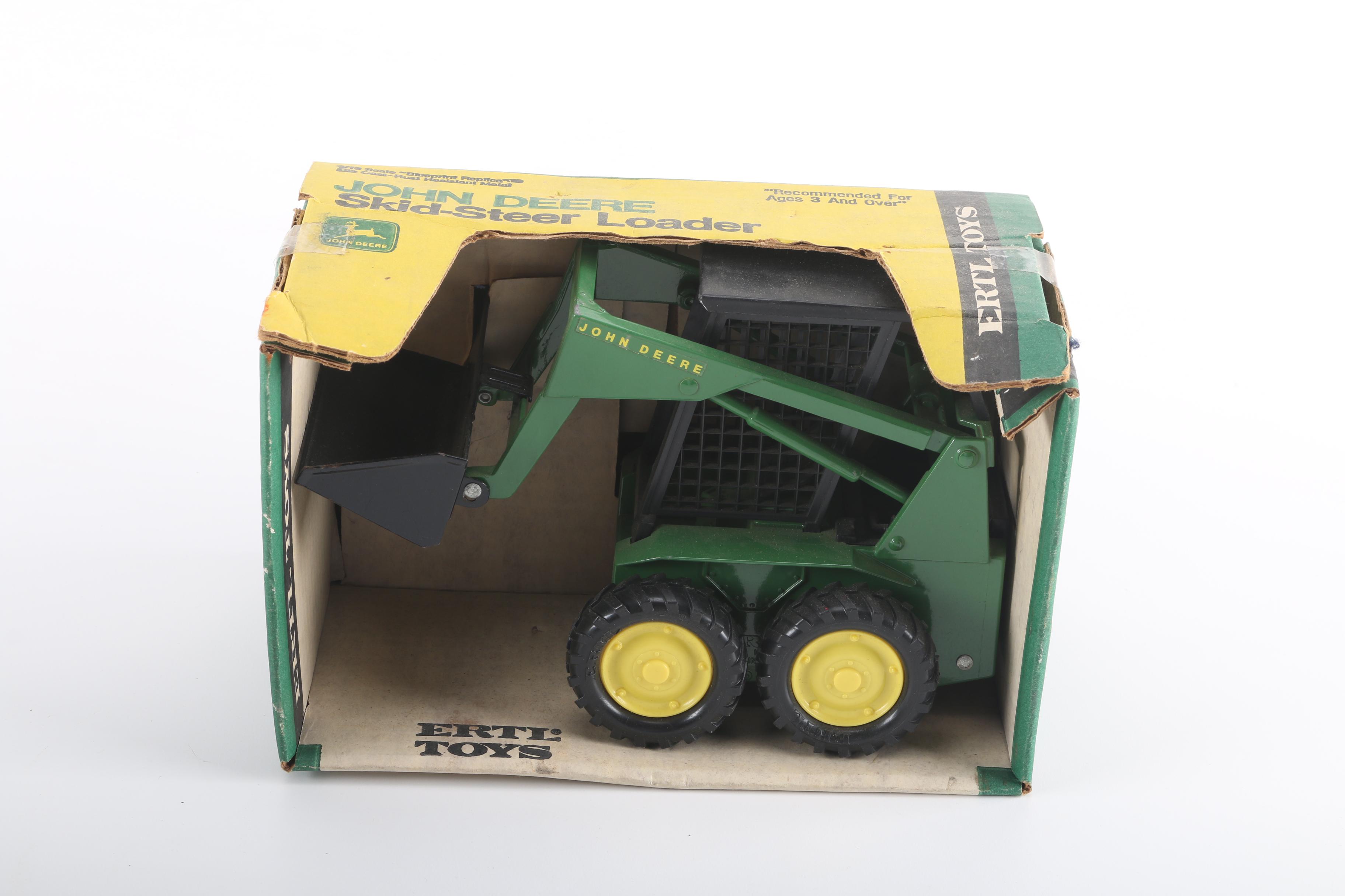 1960s Die-Cast Ertl Tractors and Trailers