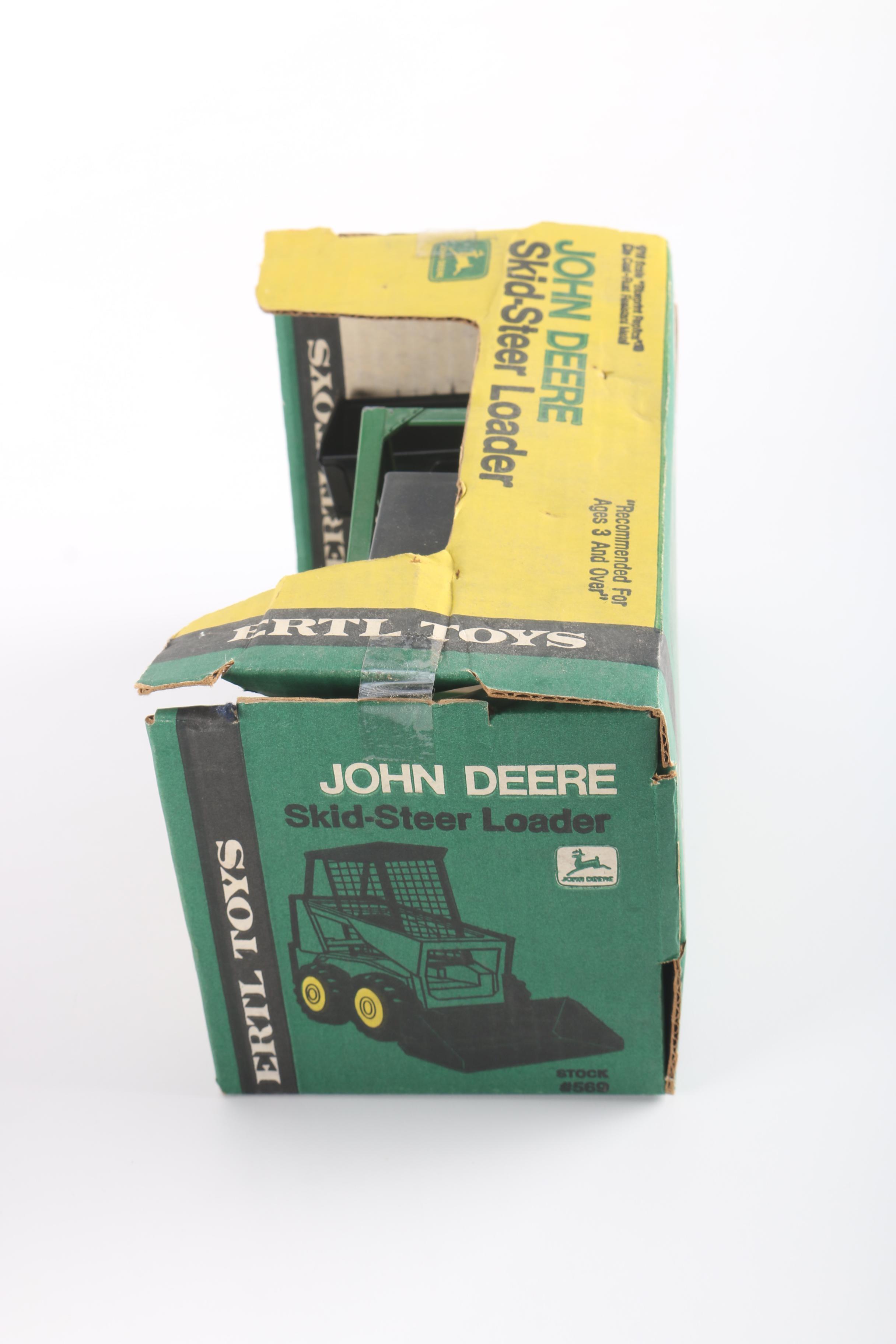 1960s Die-Cast Ertl Tractors and Trailers