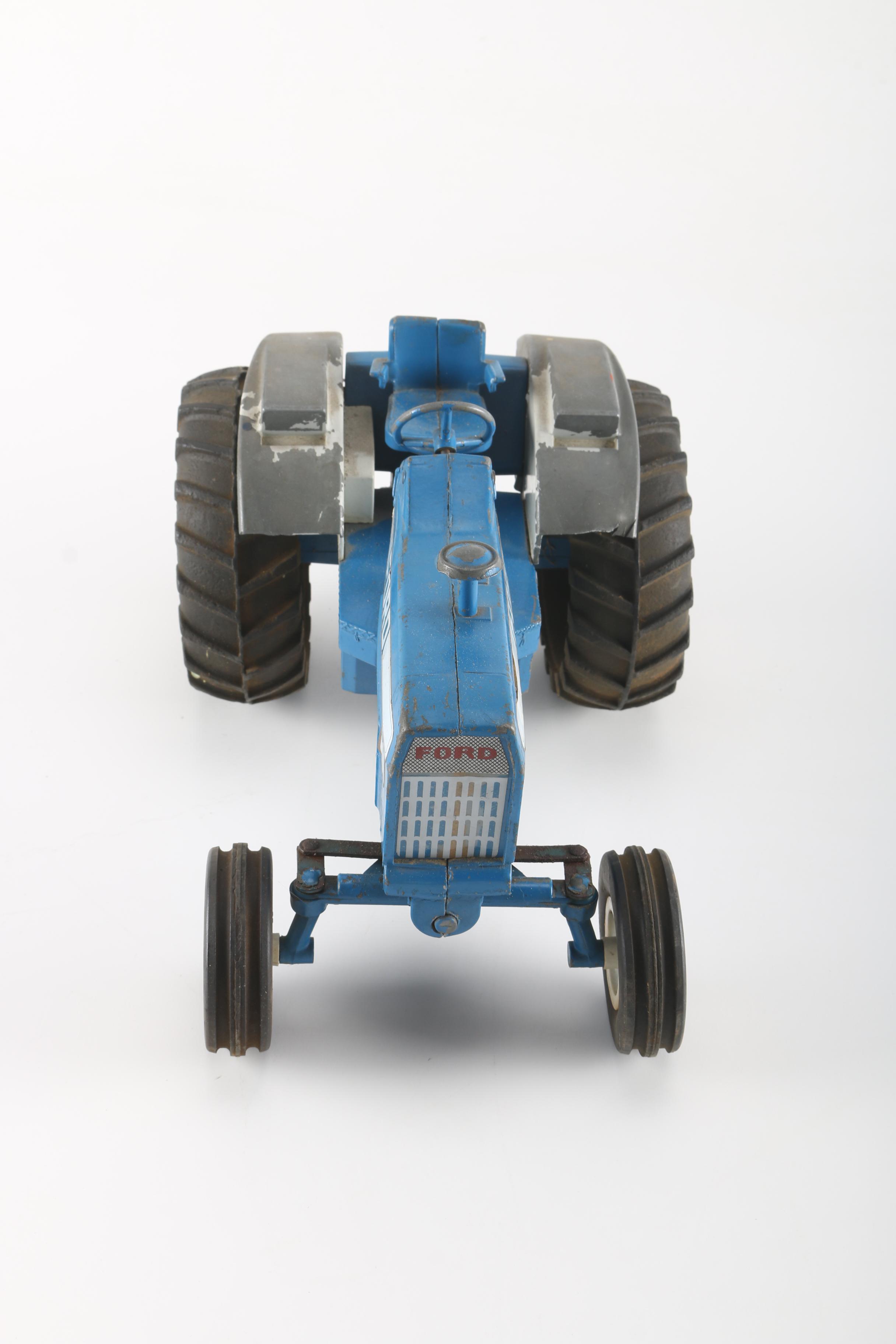 1960s Die-Cast Ertl Tractors and Trailers