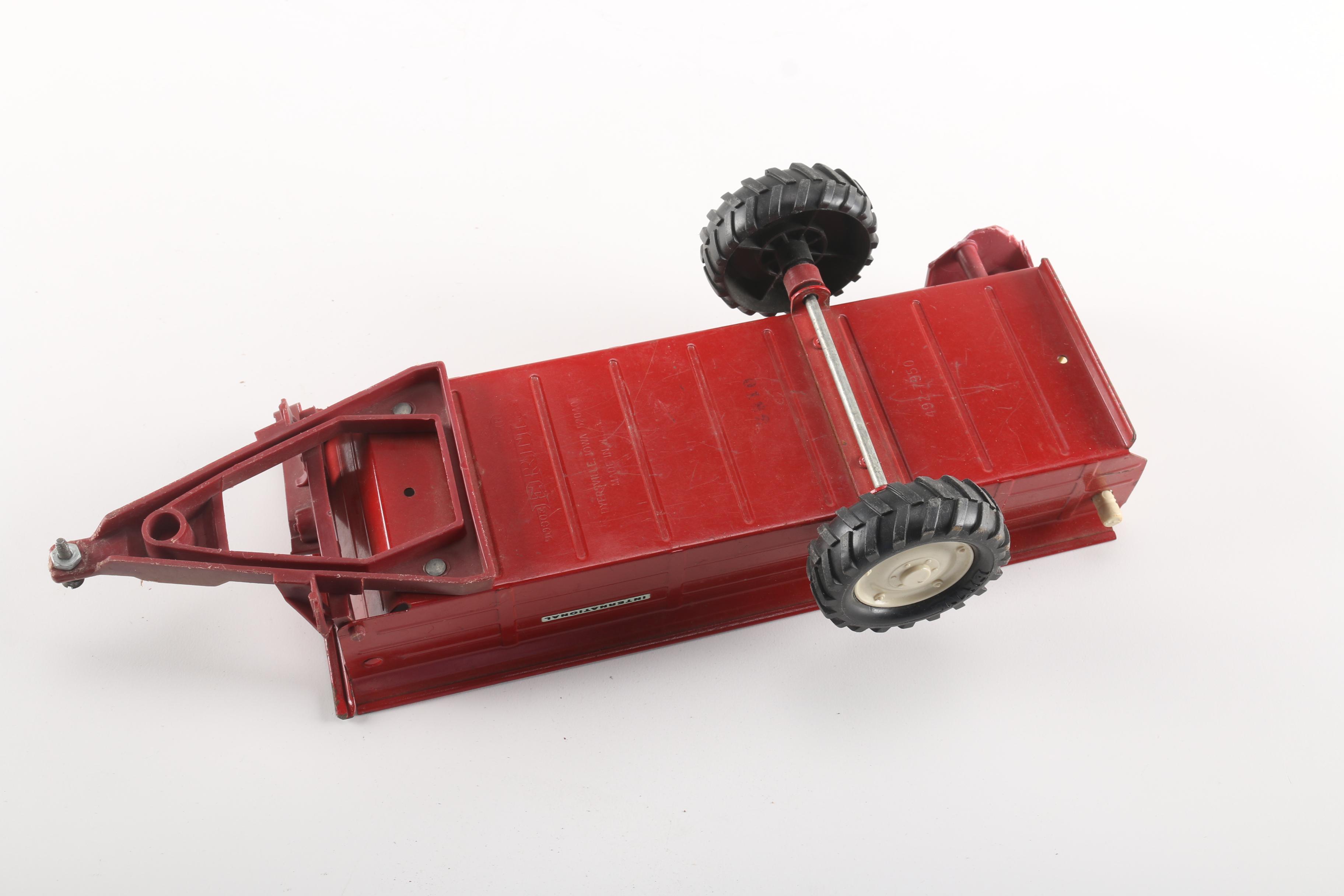 1960s Die-Cast Ertl Tractors and Trailers