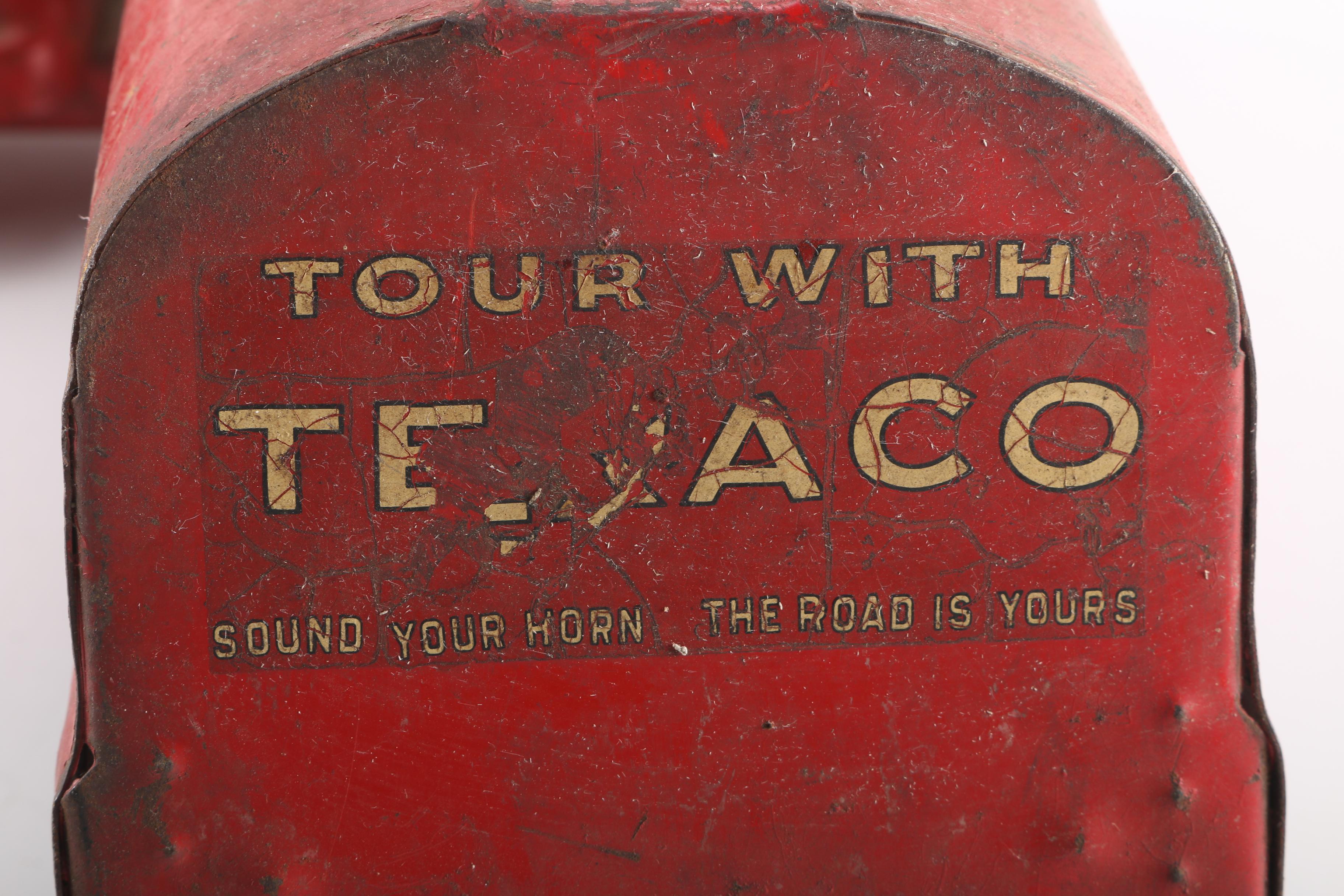 Vintage 1961 Buddy L Moline Steel Texaco Truck