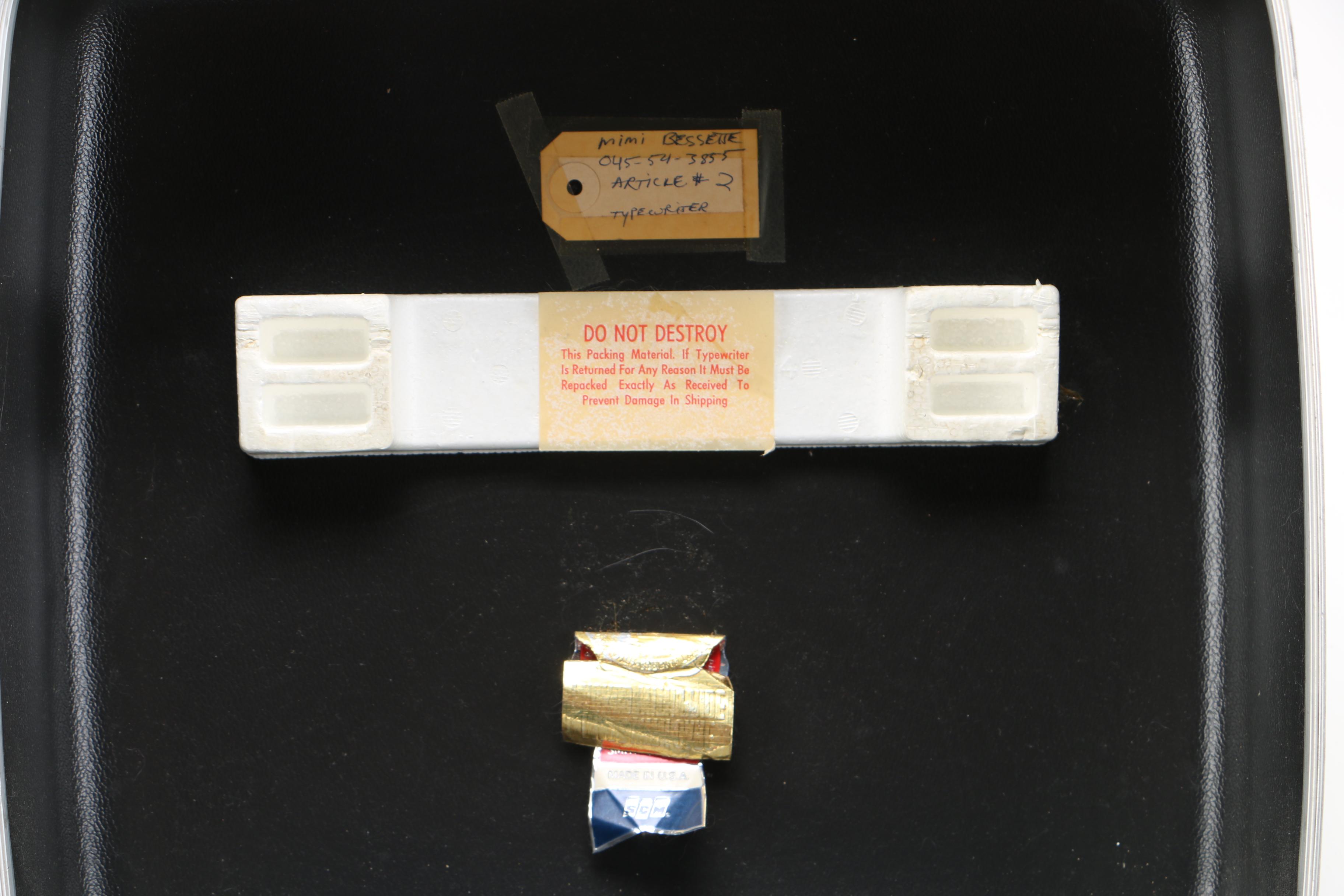 Smith-Corona Sterling Typewriter with Case