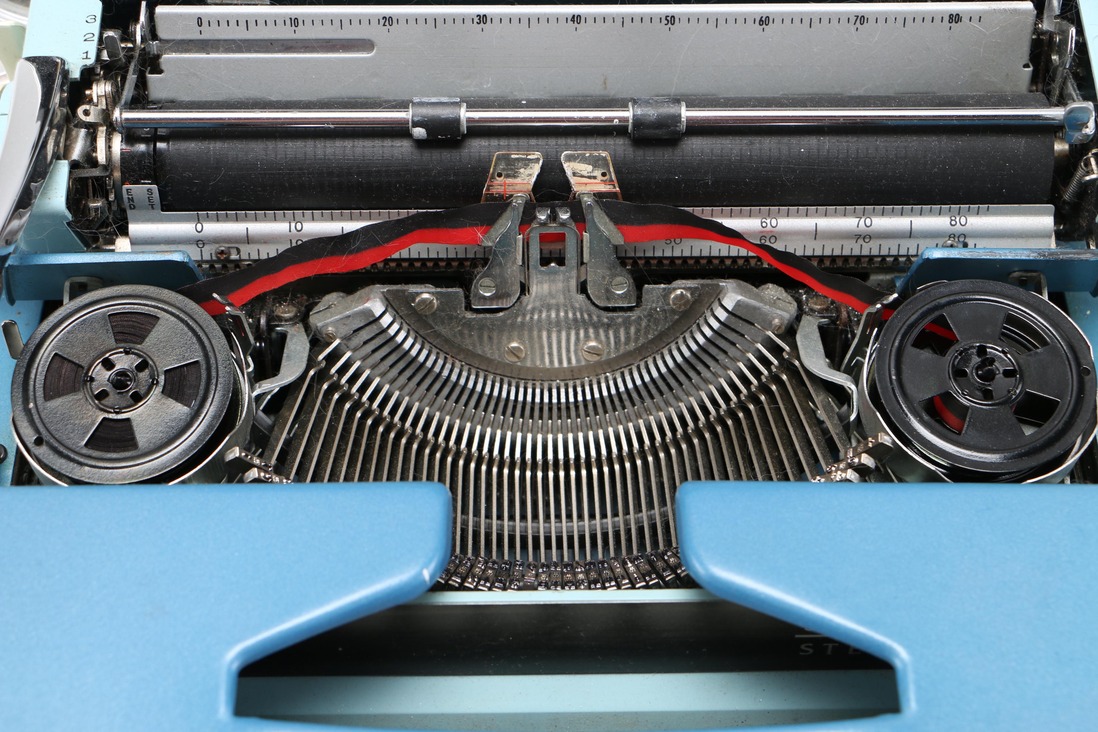 Smith-Corona Sterling Typewriter with Case