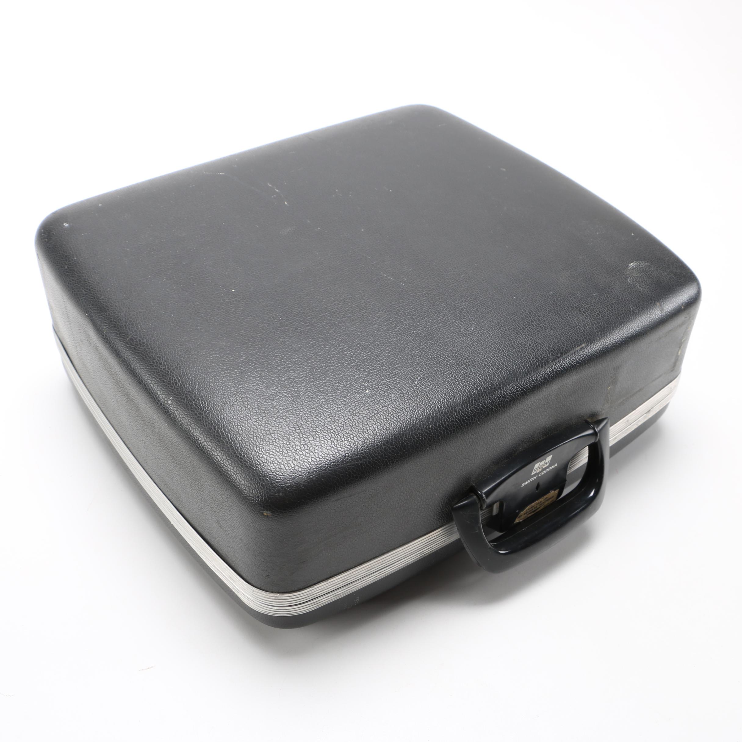 Smith-Corona Sterling Typewriter with Case