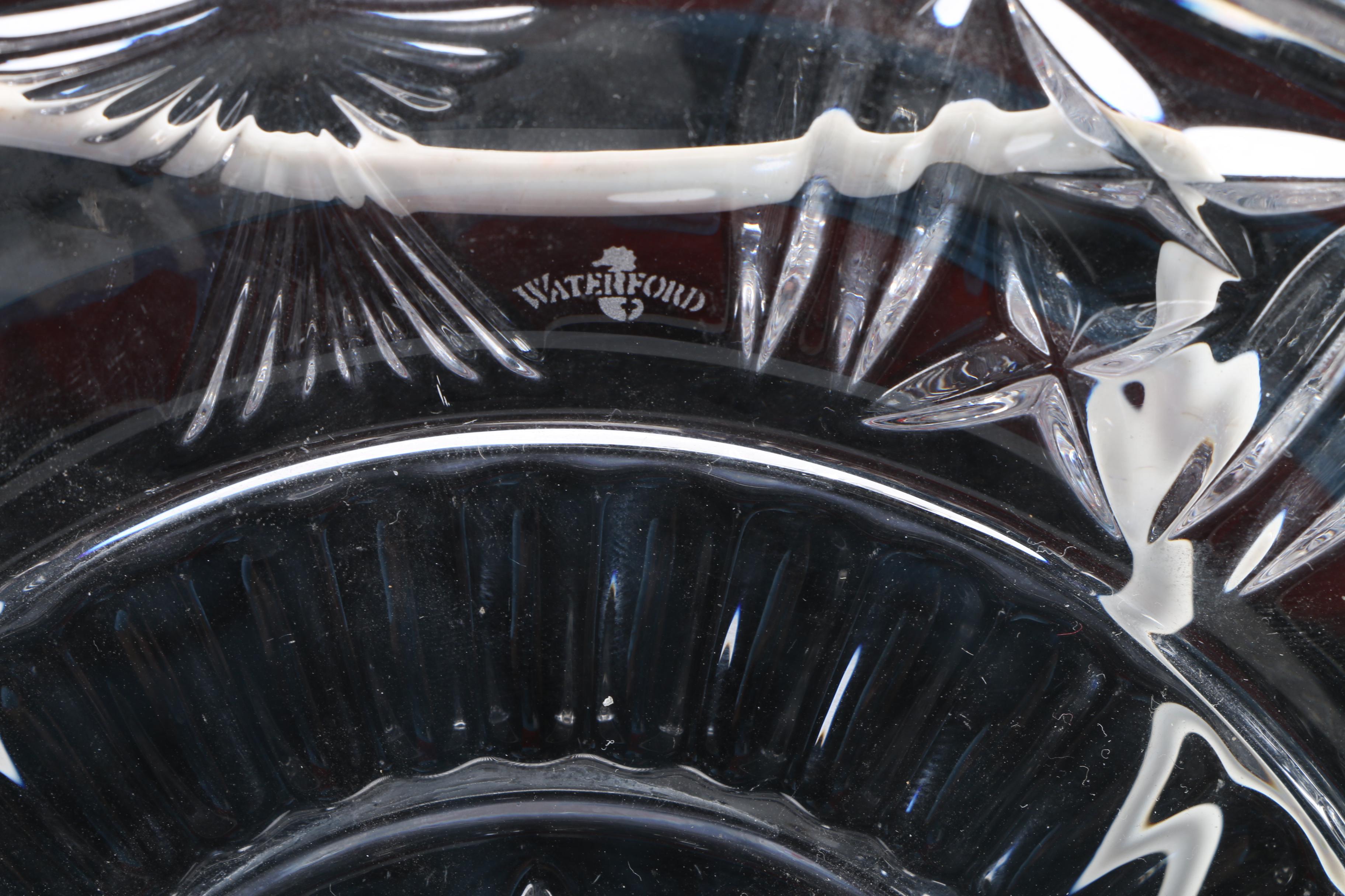 Assorted Crystal Glassware