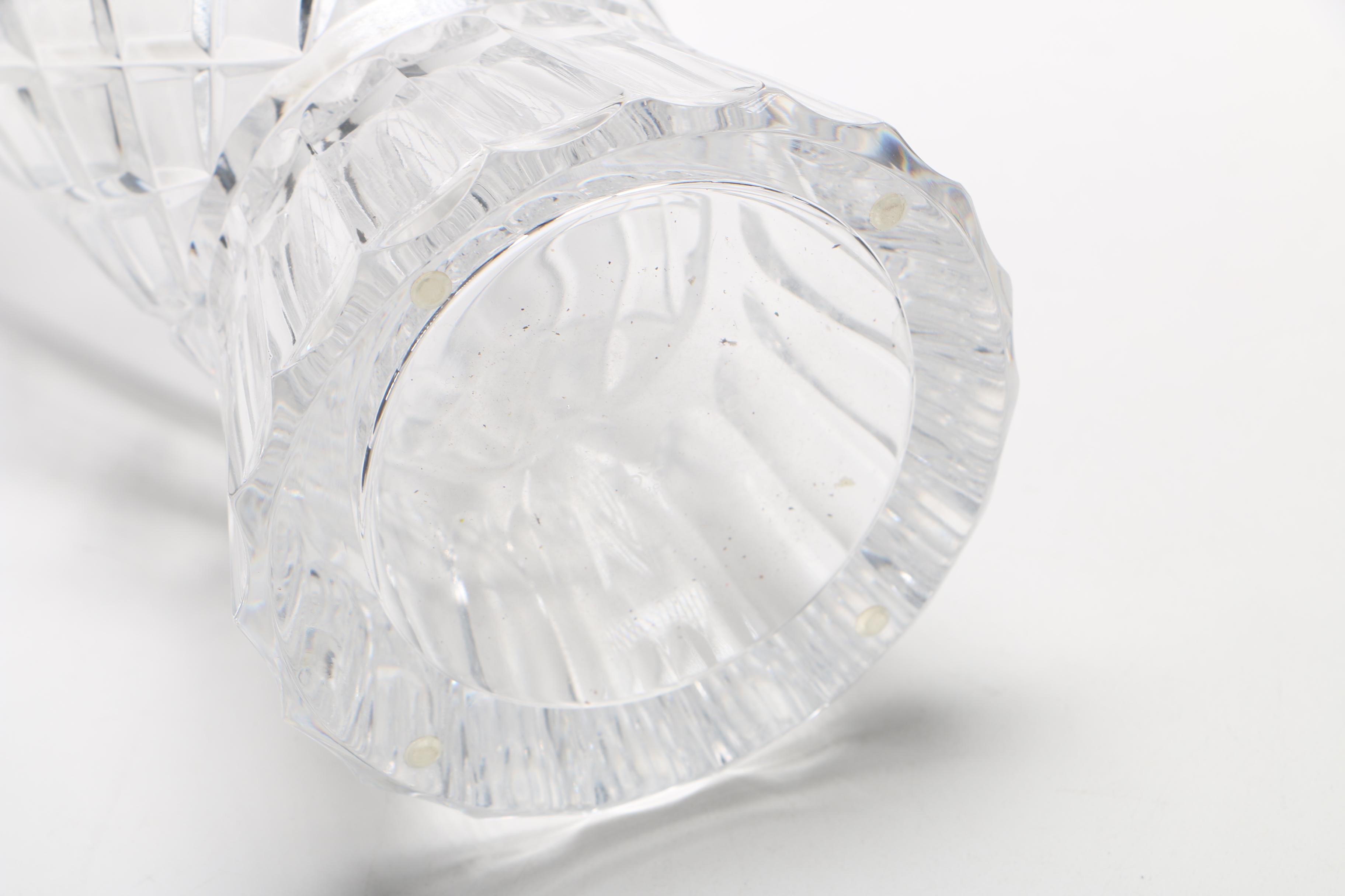 Mario Cioni Leaded Crystal 2006 Ritz-Carlton Pro Am Golf Invitational Champion Vase