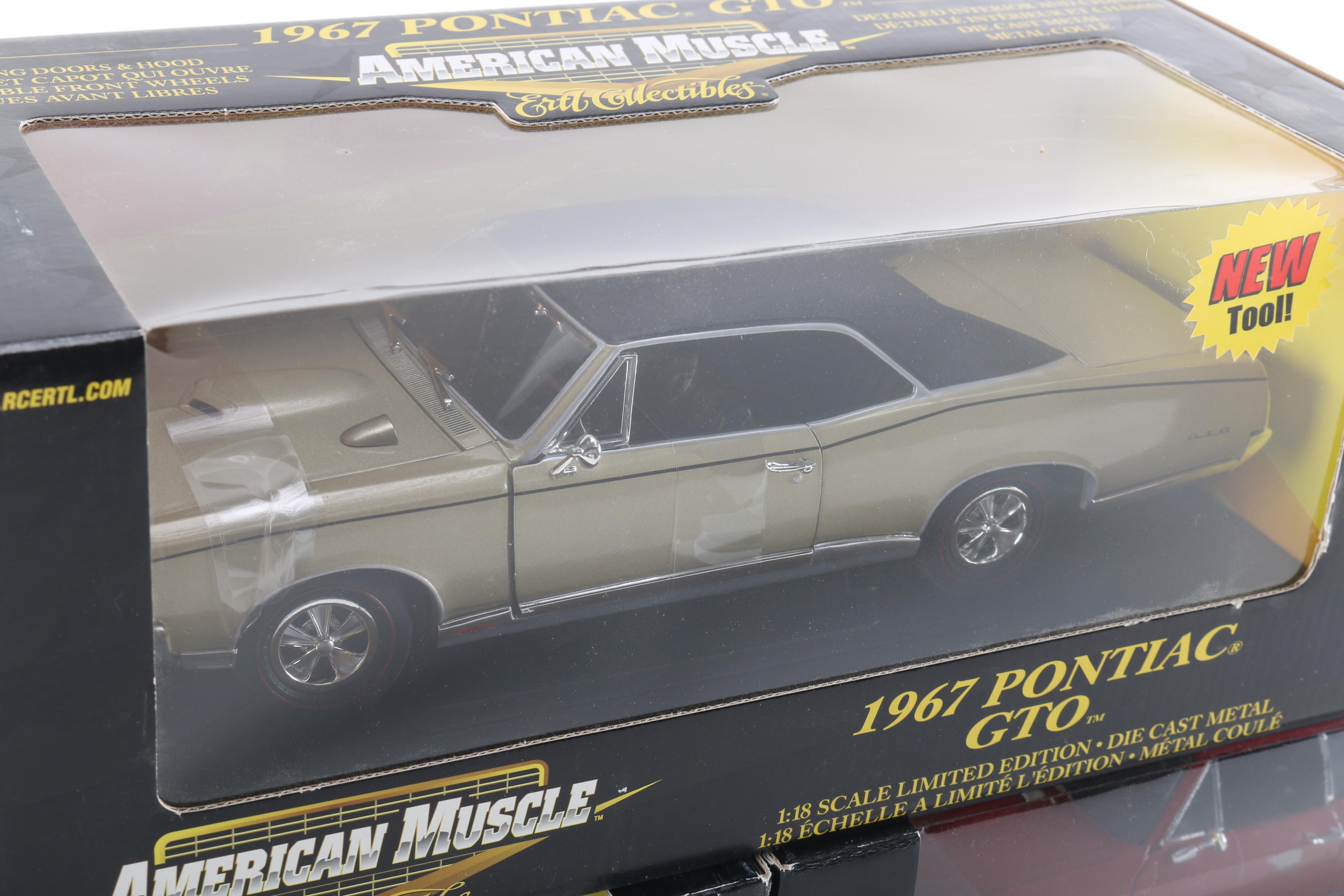 Collection of American Muscle Die-Cast Cars