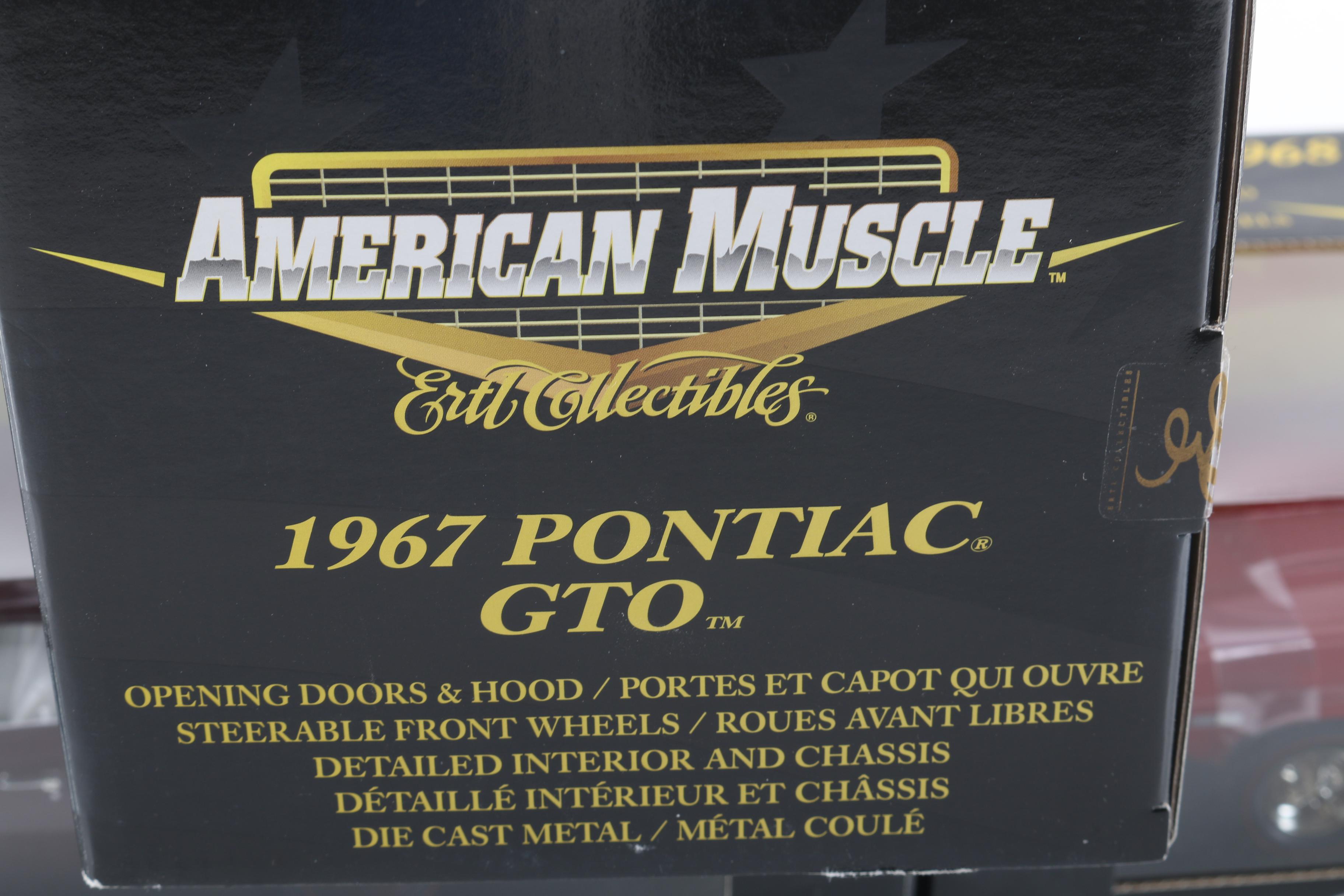 Collection of American Muscle Die-Cast Cars