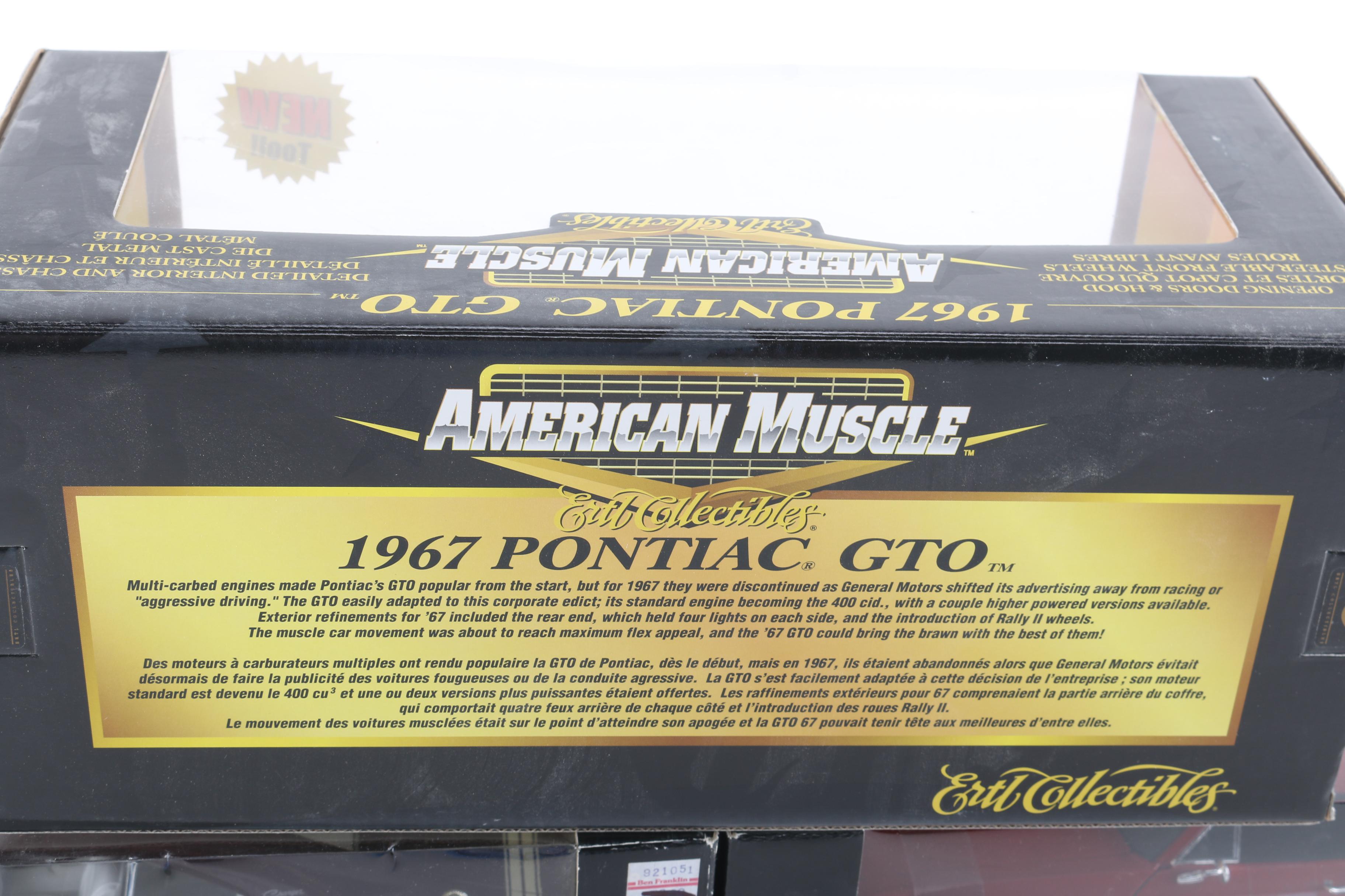 Collection of American Muscle Die-Cast Cars