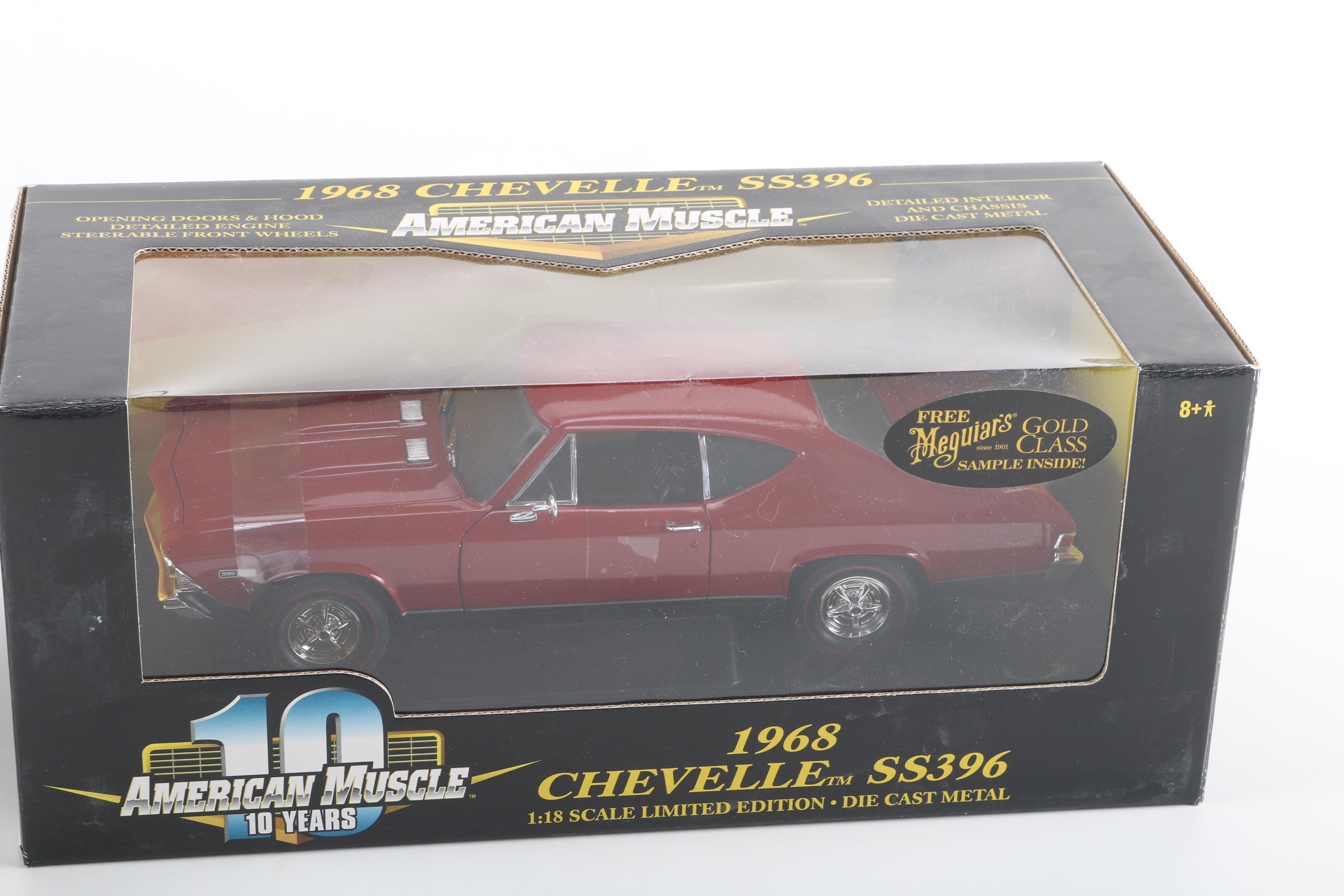 Collection of American Muscle Die-Cast Cars