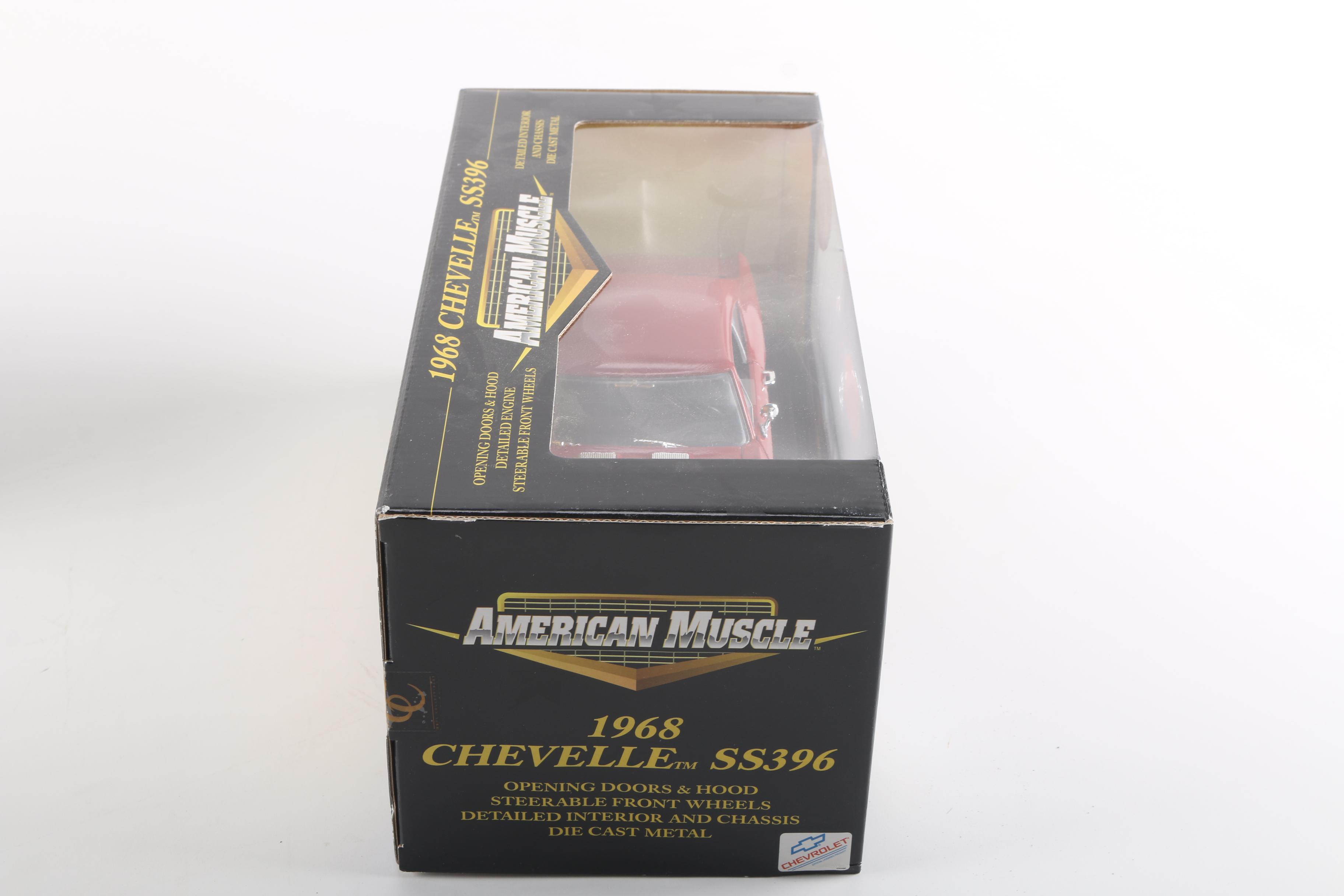 Collection of American Muscle Die-Cast Cars