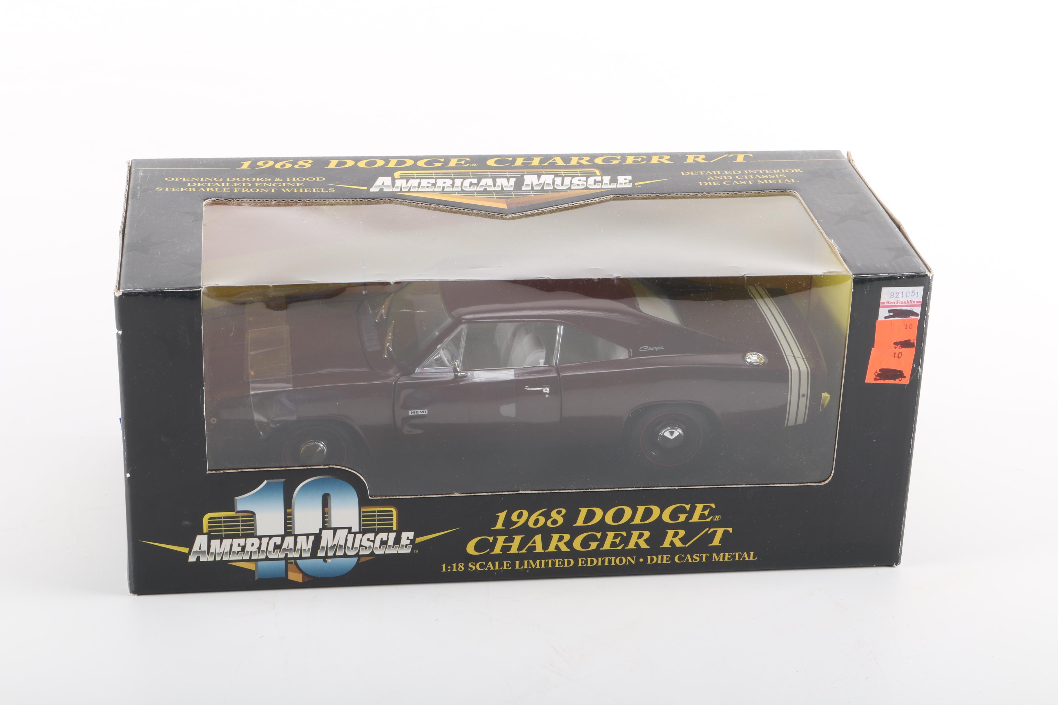Collection of American Muscle Die-Cast Cars
