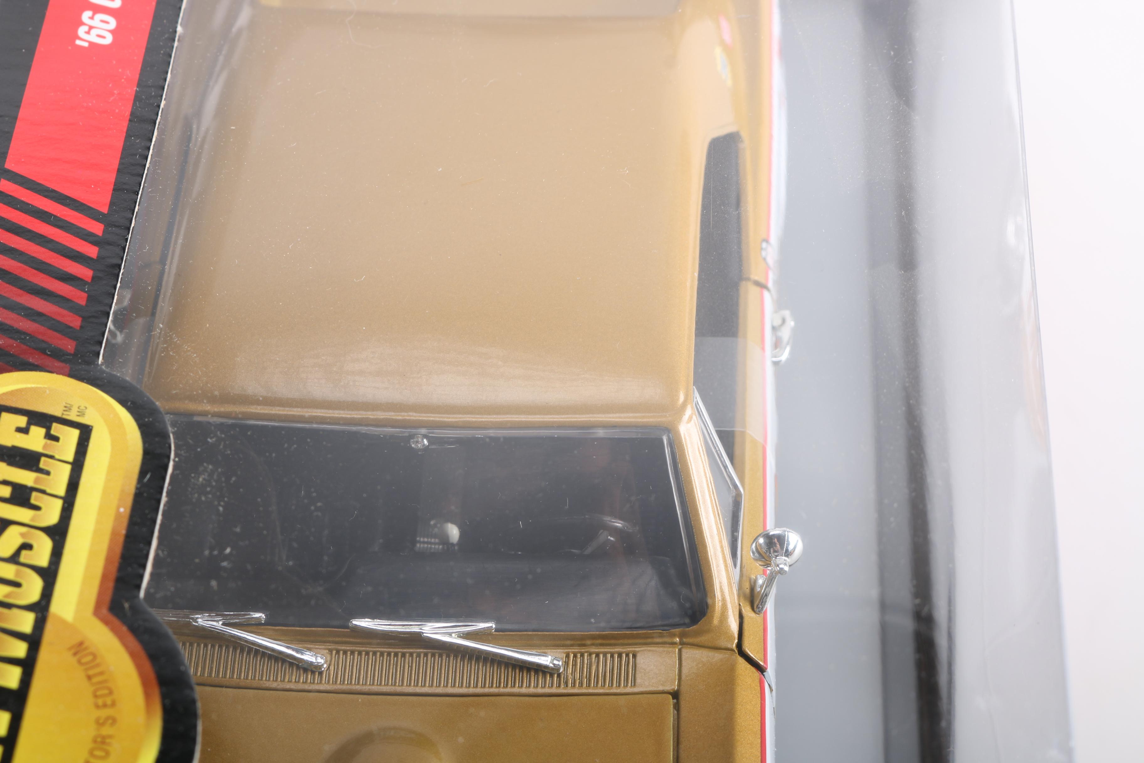 Pair of Limited Edition 1:18 Scale Die Cast "'66 GeeTO Tiger" Cars