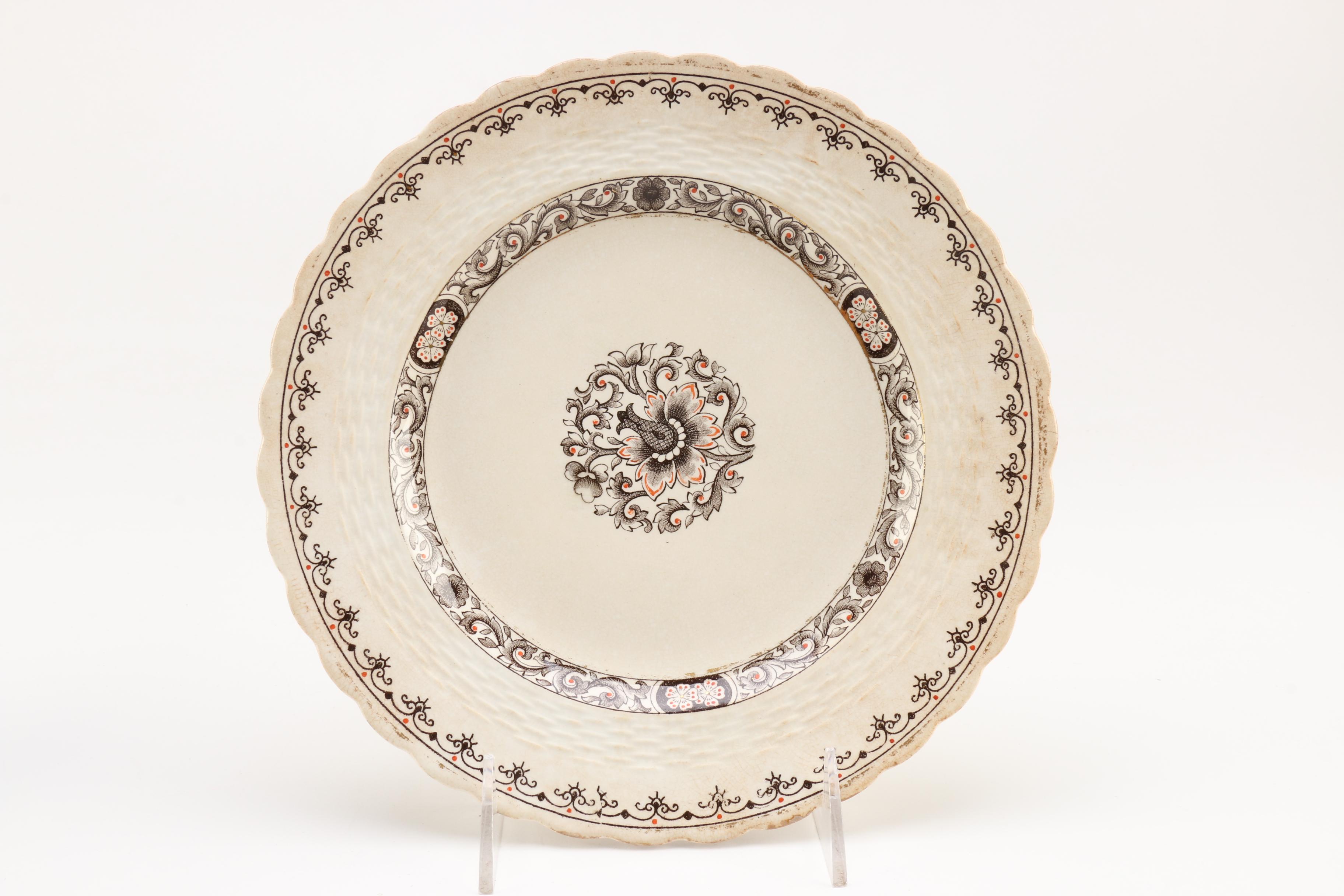 Yellow Plates Featuring Marchesa by Lenox "Painted Camellia" and Mintons