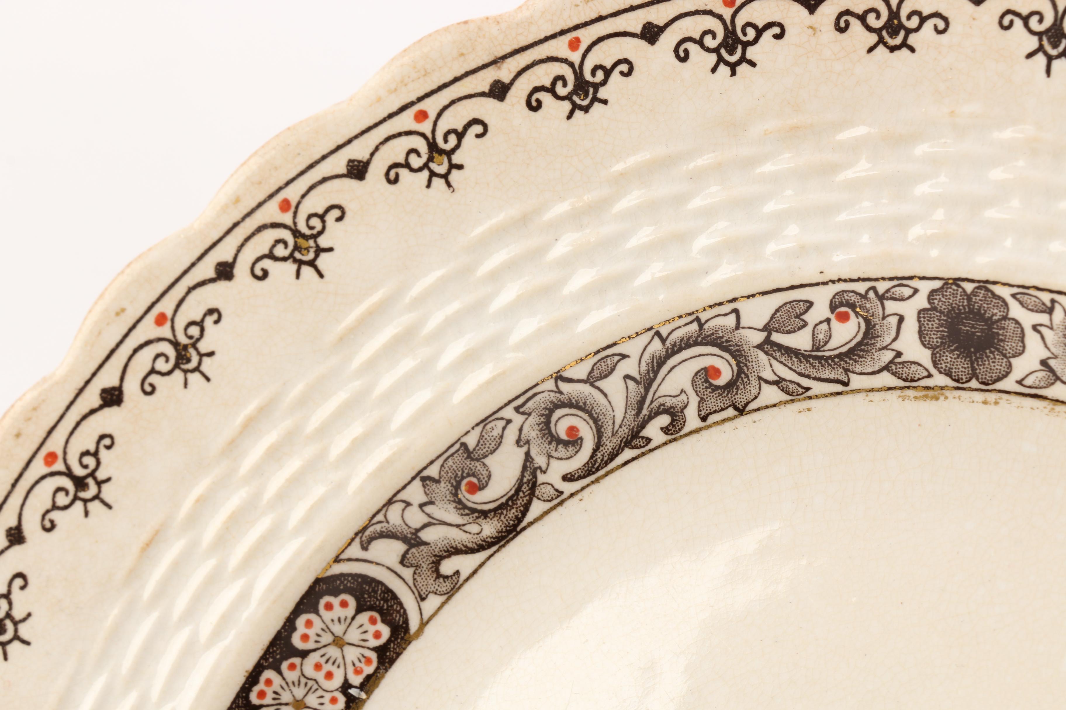 Yellow Plates Featuring Marchesa by Lenox "Painted Camellia" and Mintons