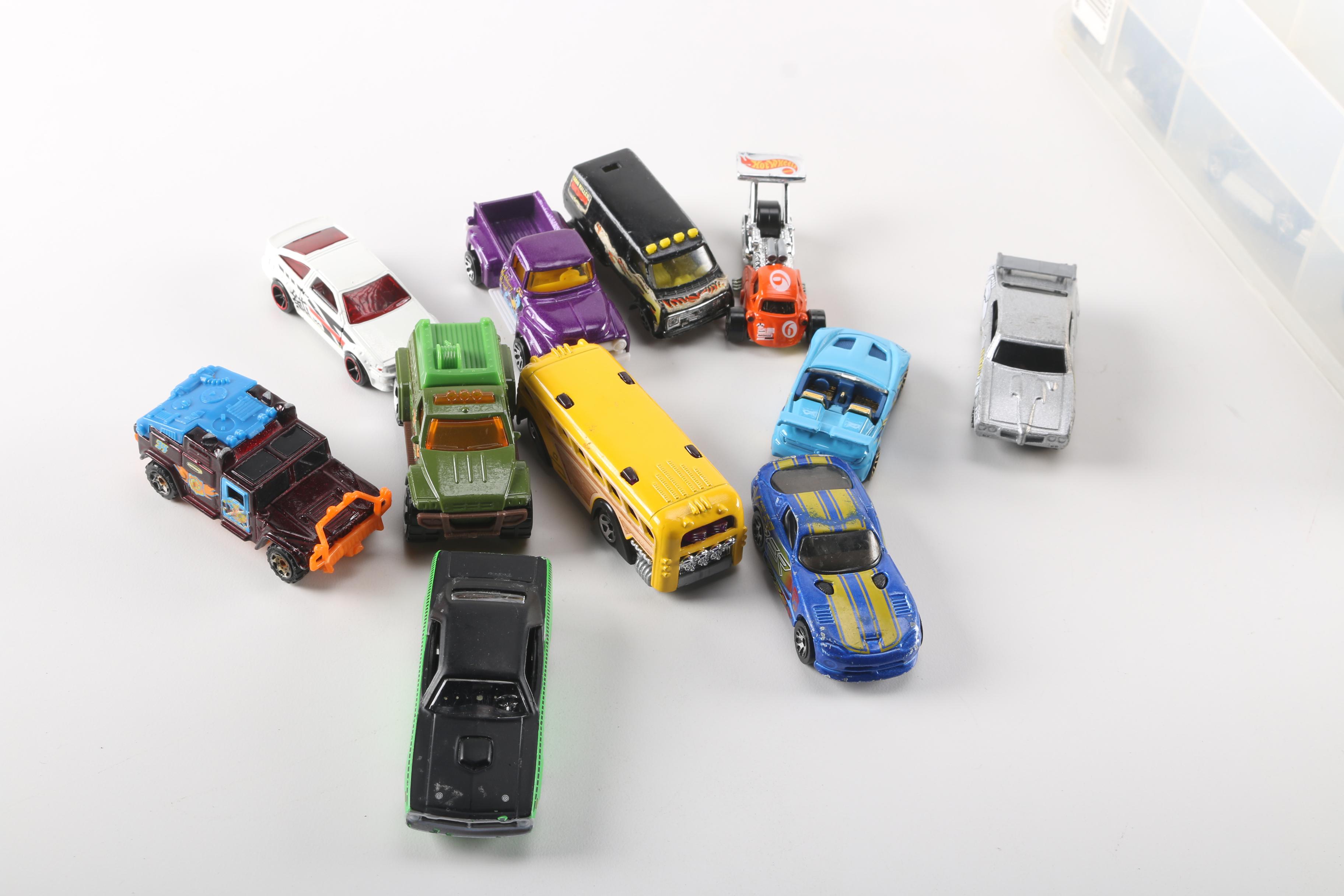 Matchbox and Hot Wheels Die-Cast Cars