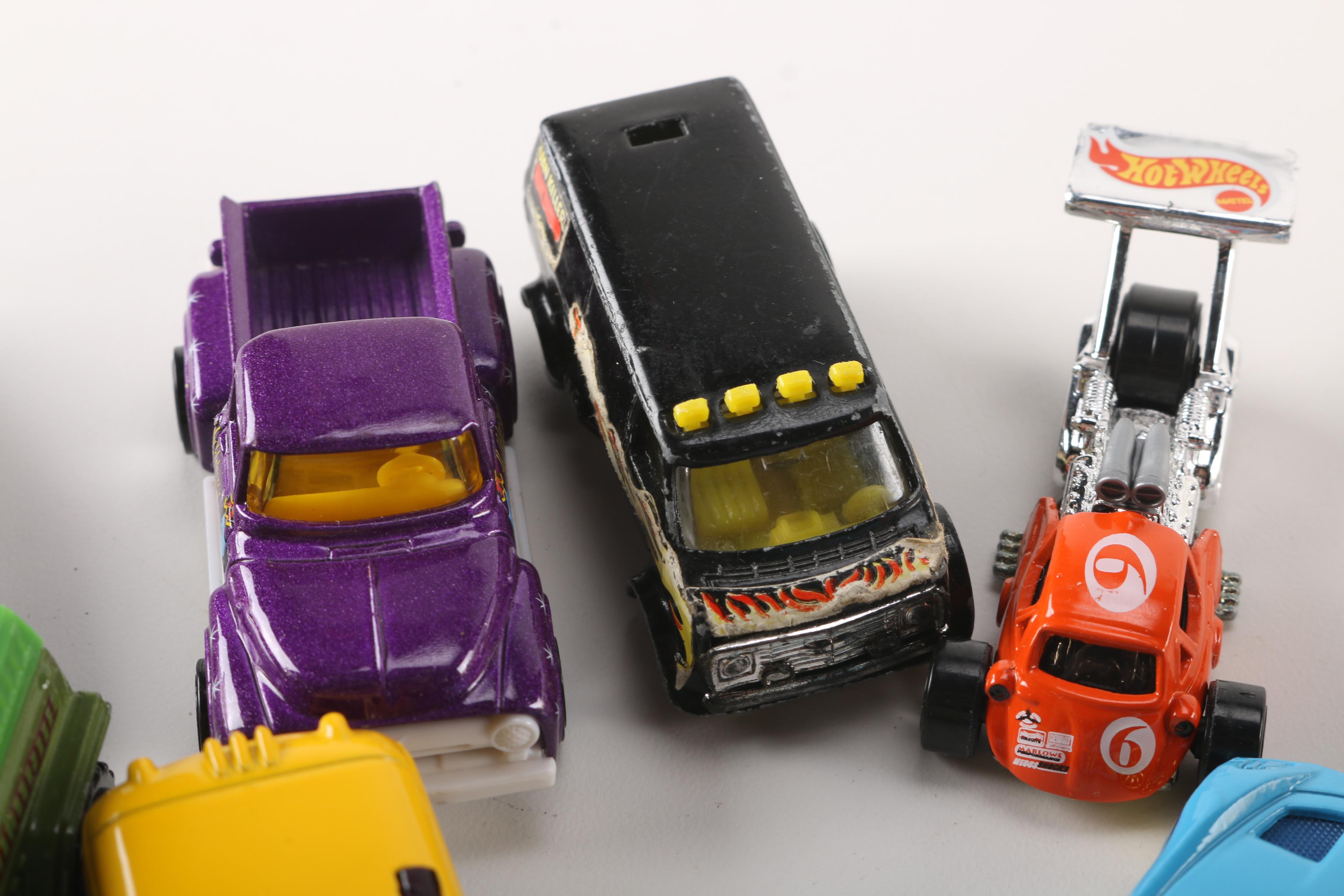 Matchbox and Hot Wheels Die-Cast Cars
