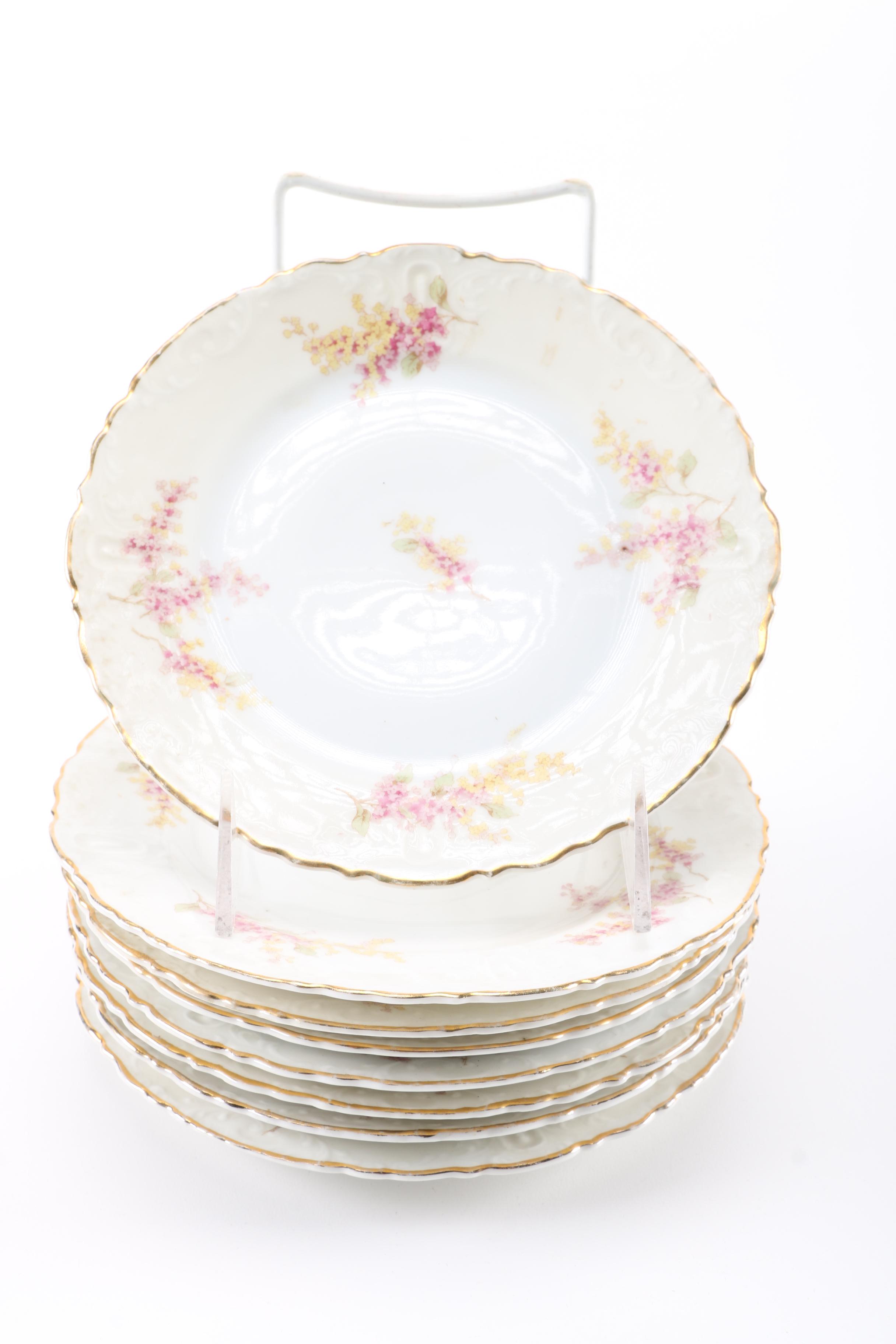 Pink Floral Porcelain China