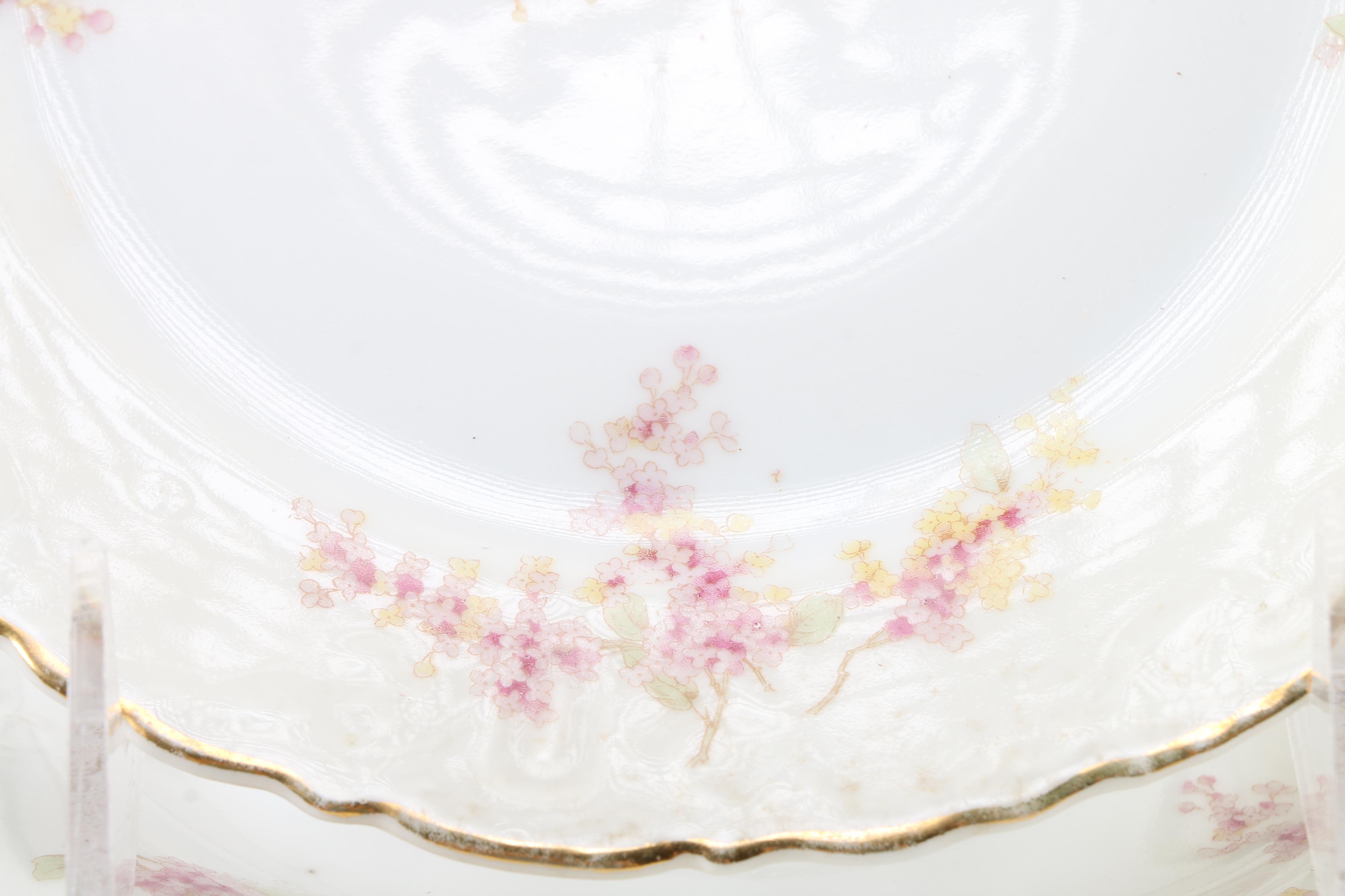 Pink Floral Porcelain China