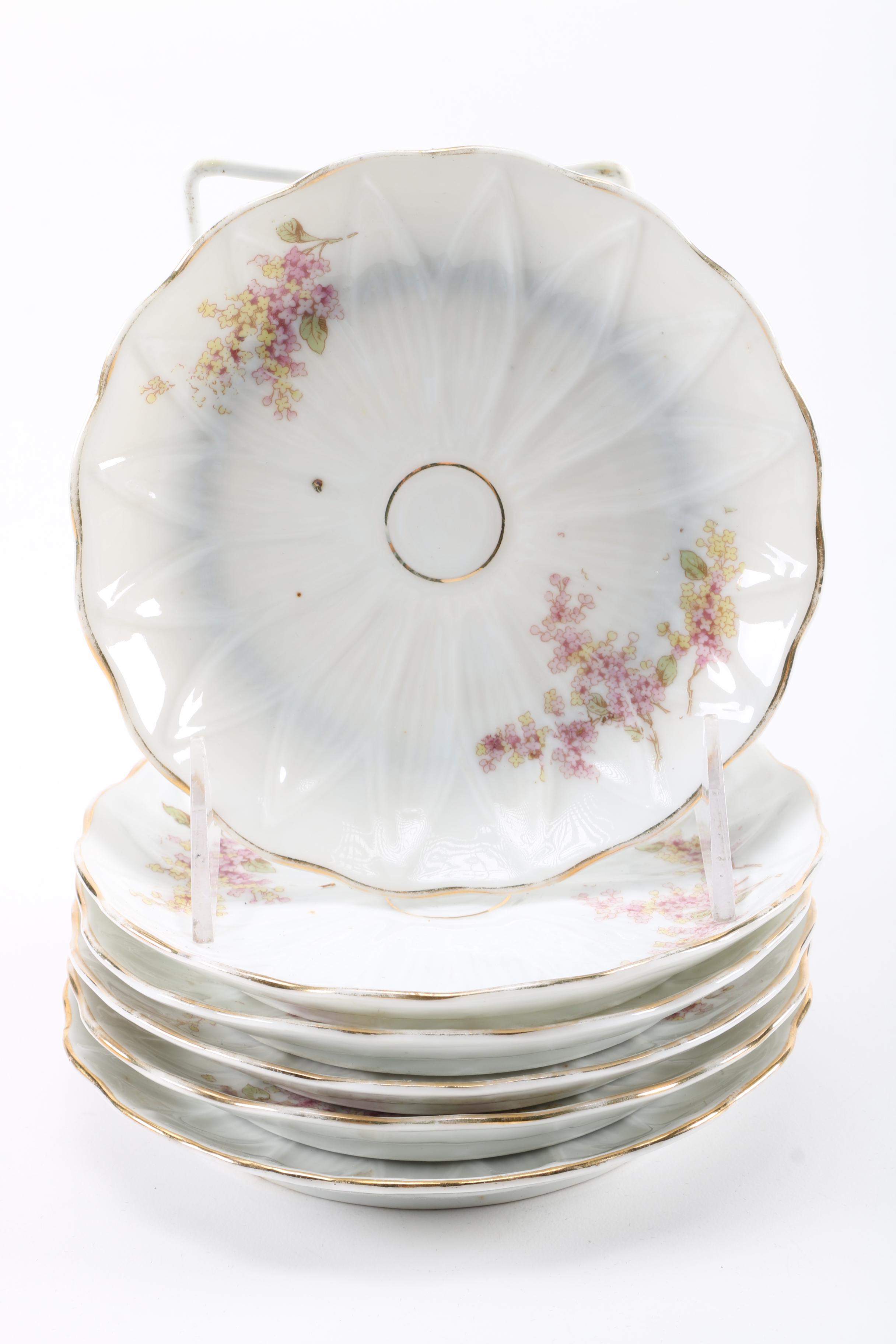 Pink Floral Porcelain China