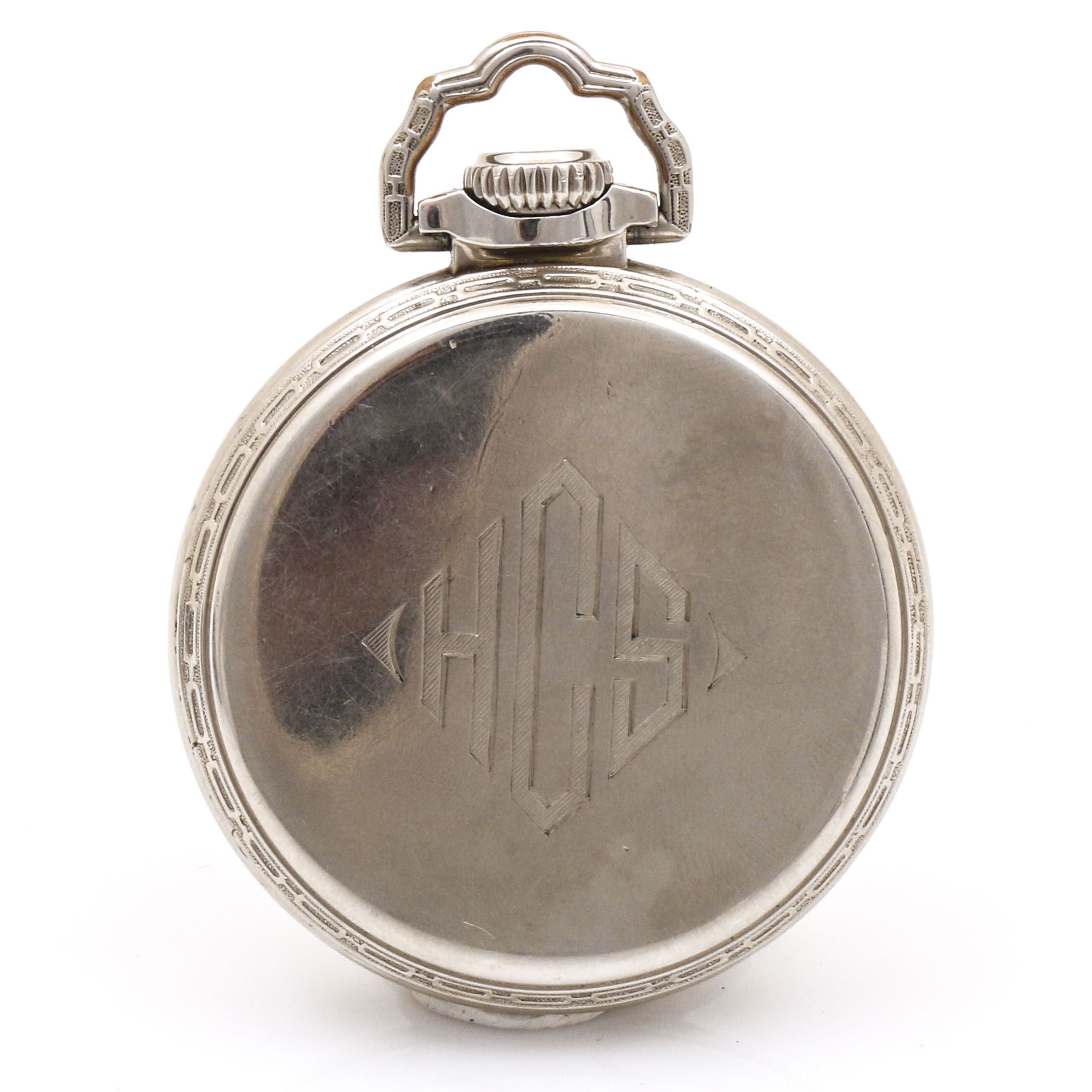 Vintage 14K Gold Filled Illinois Pocket Watch