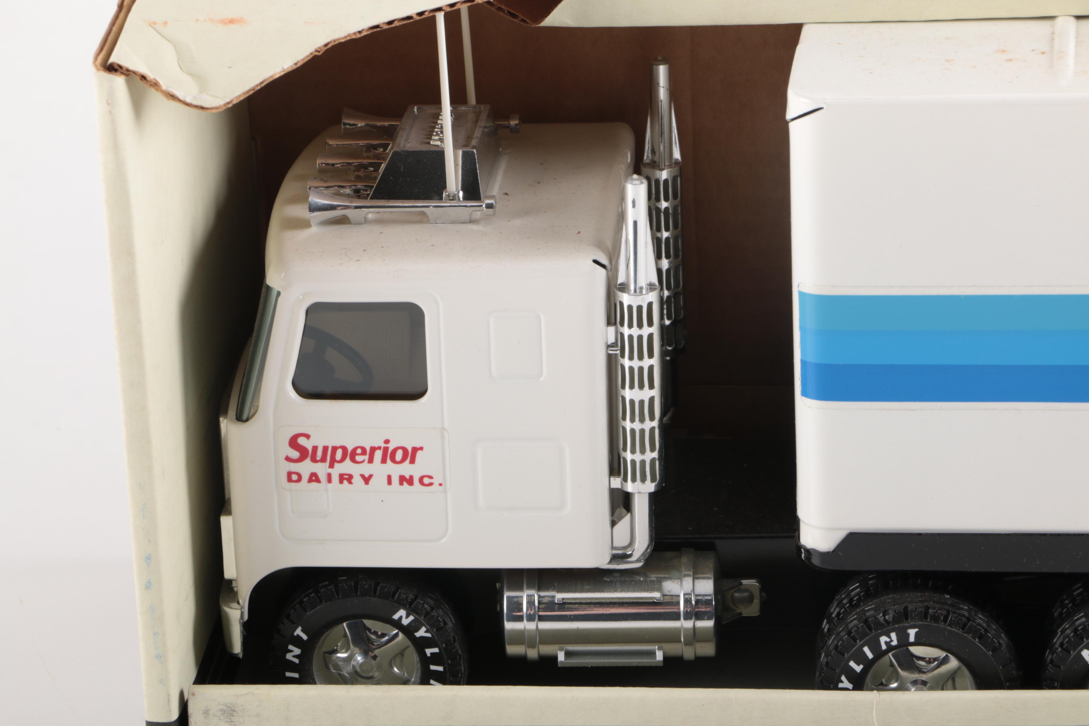 Vintage Die-Cast Toy Trucks