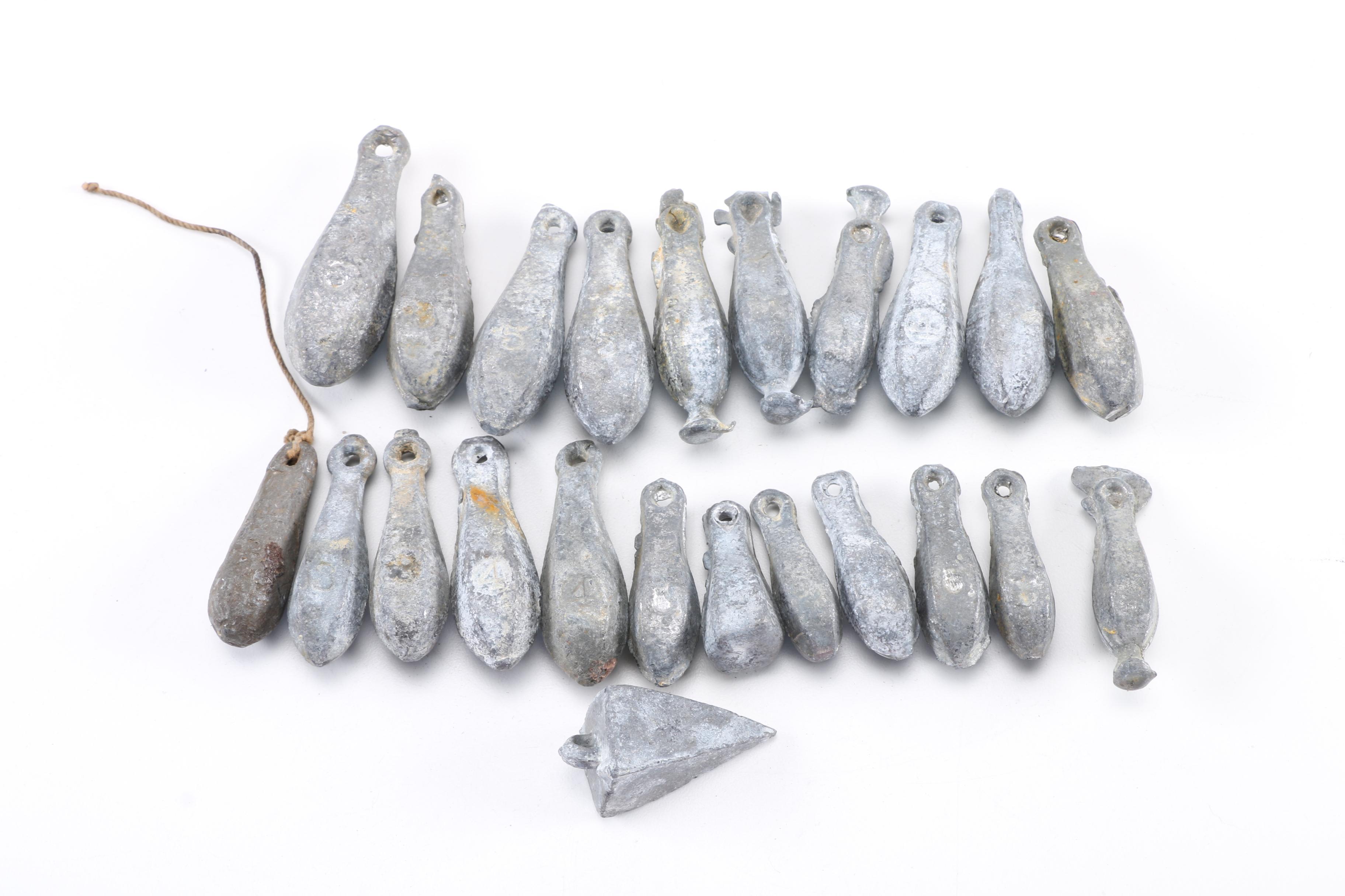 Embossing Seals and Fishing Weights