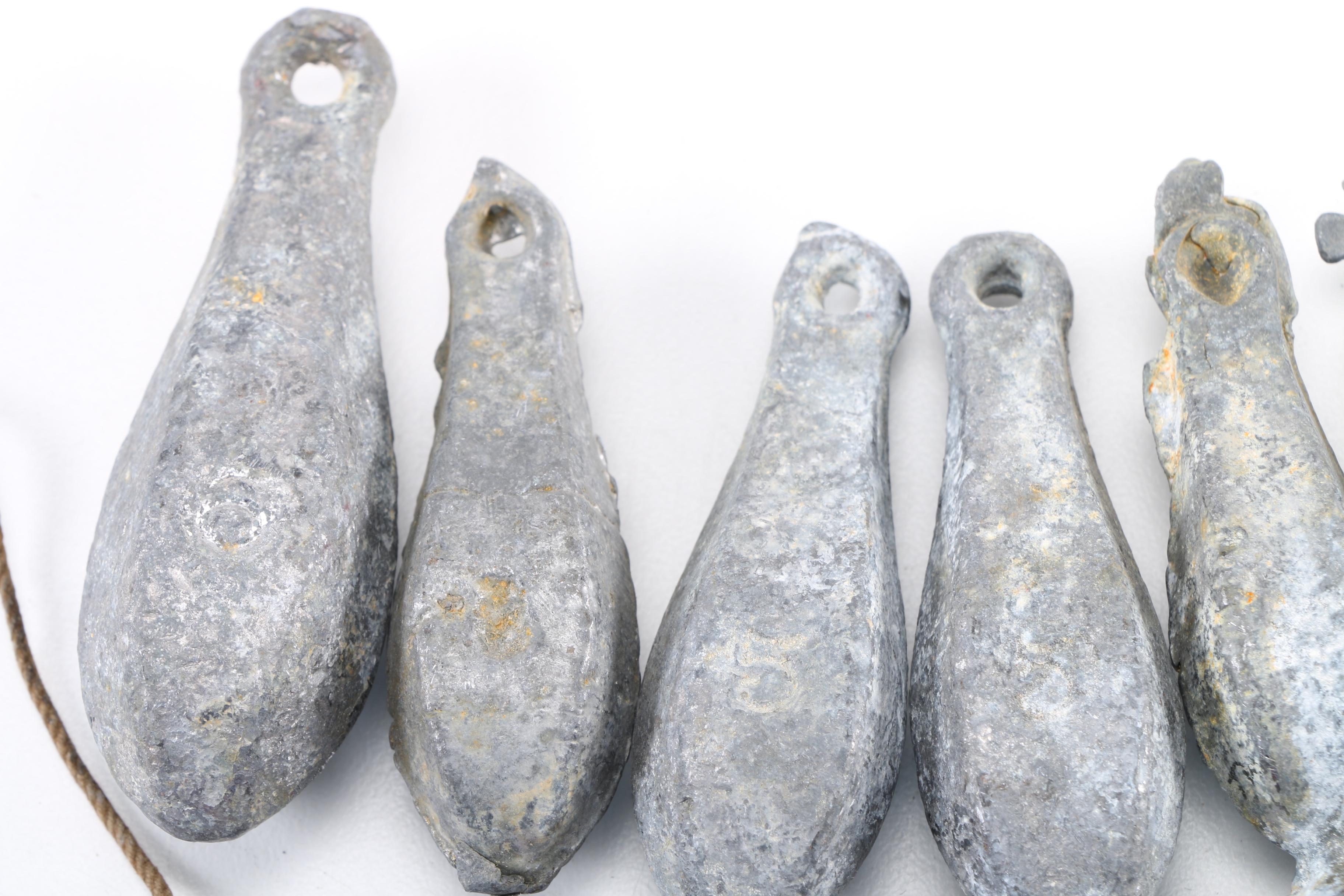 Embossing Seals and Fishing Weights