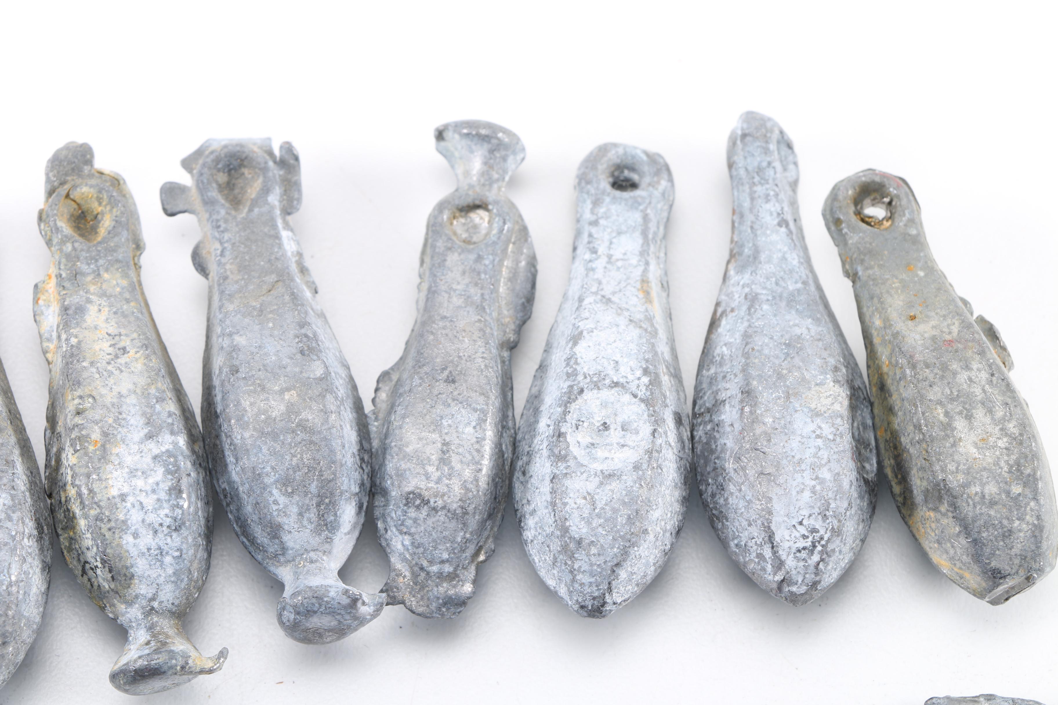 Embossing Seals and Fishing Weights