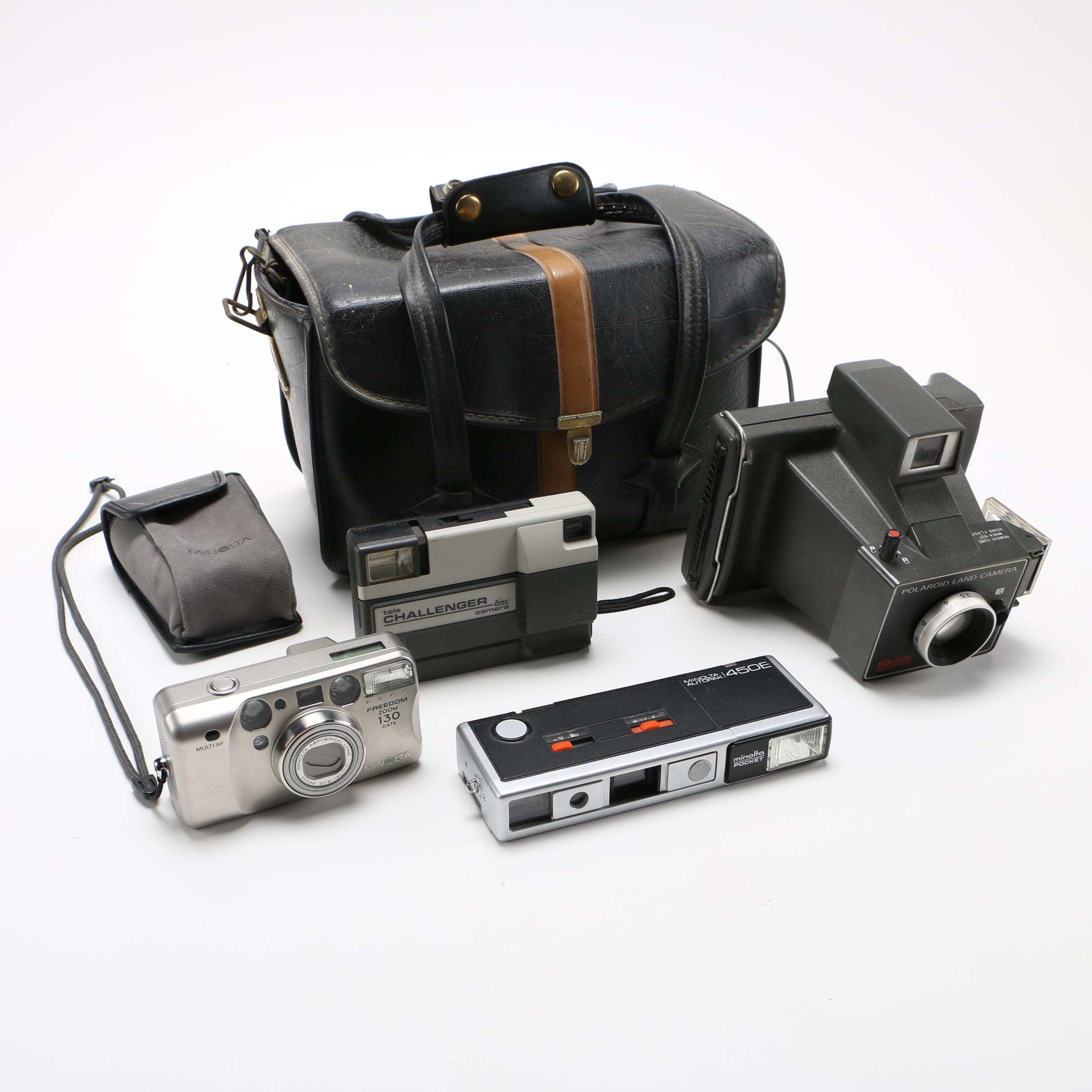 Polaroid and Other Vintage Cameras