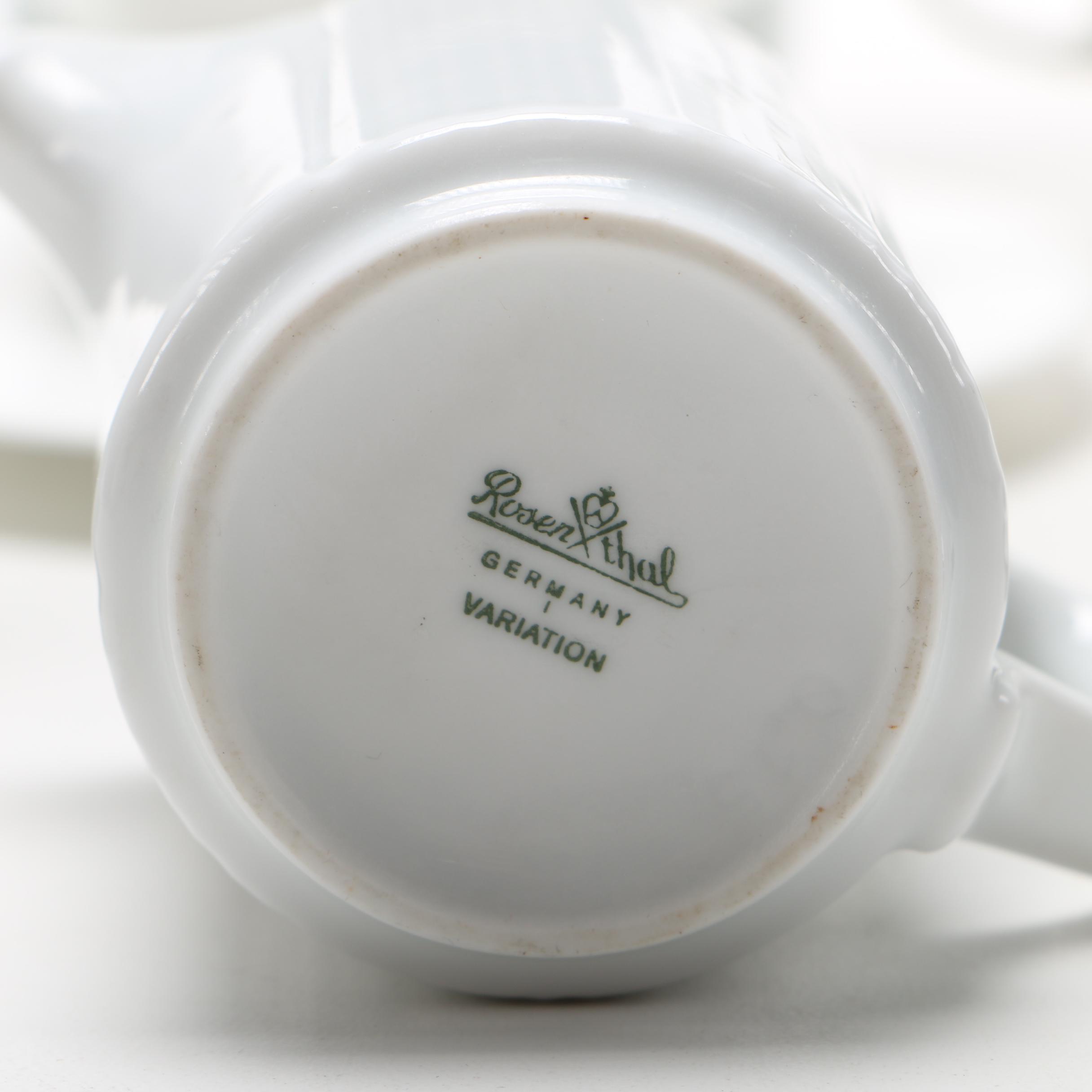 Rosenthal "Variations" Tableware and More