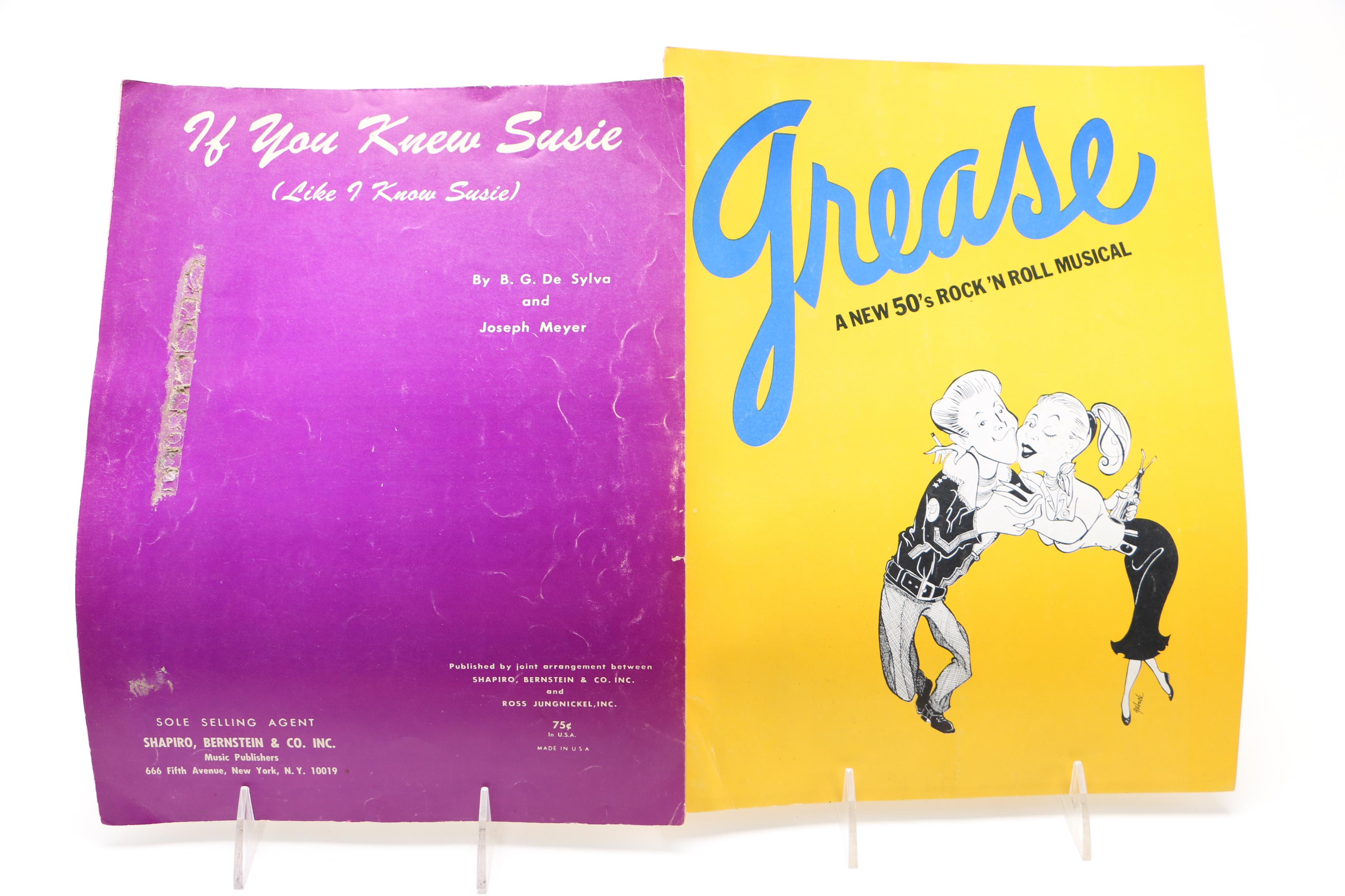 "Jesus Christ Superstar", "Fiddler on the Roof" and other Musicals Sheet Music