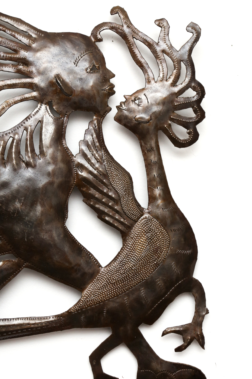 John Sylvestre Metal Wall Sculpture