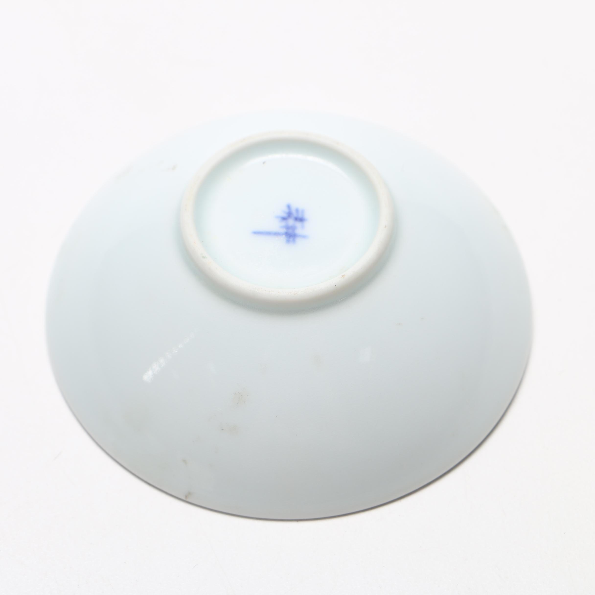 Ceramic Candle Holder and China Plates Featuring Mintons