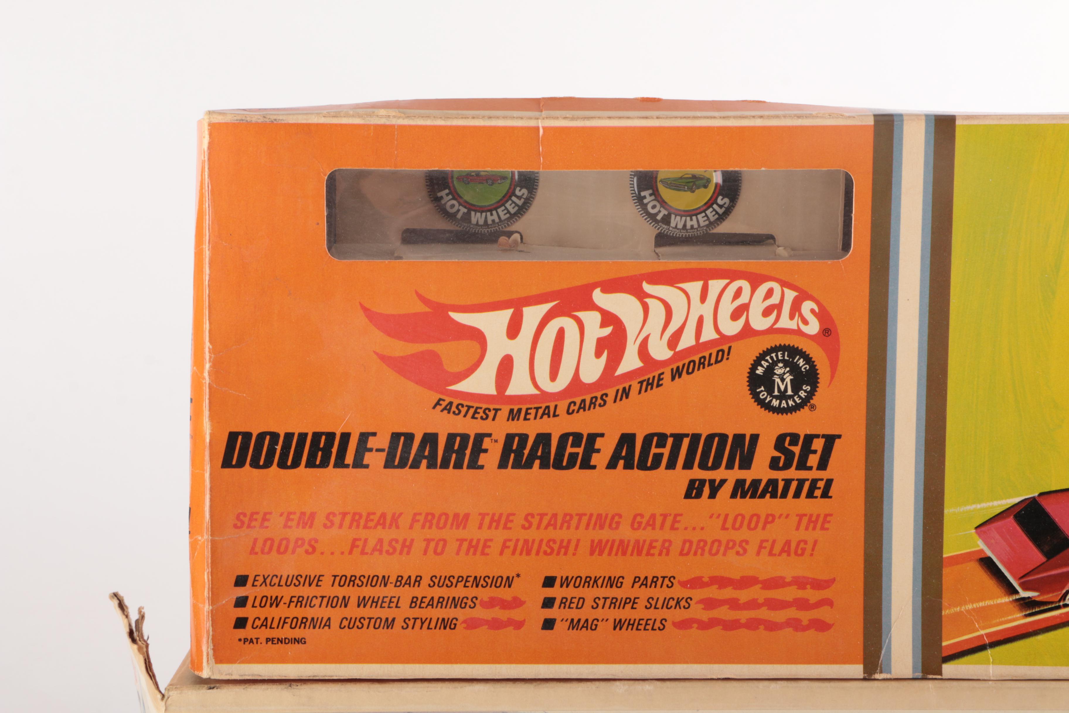 Mattel and Hot Wheels Racing Track Sets