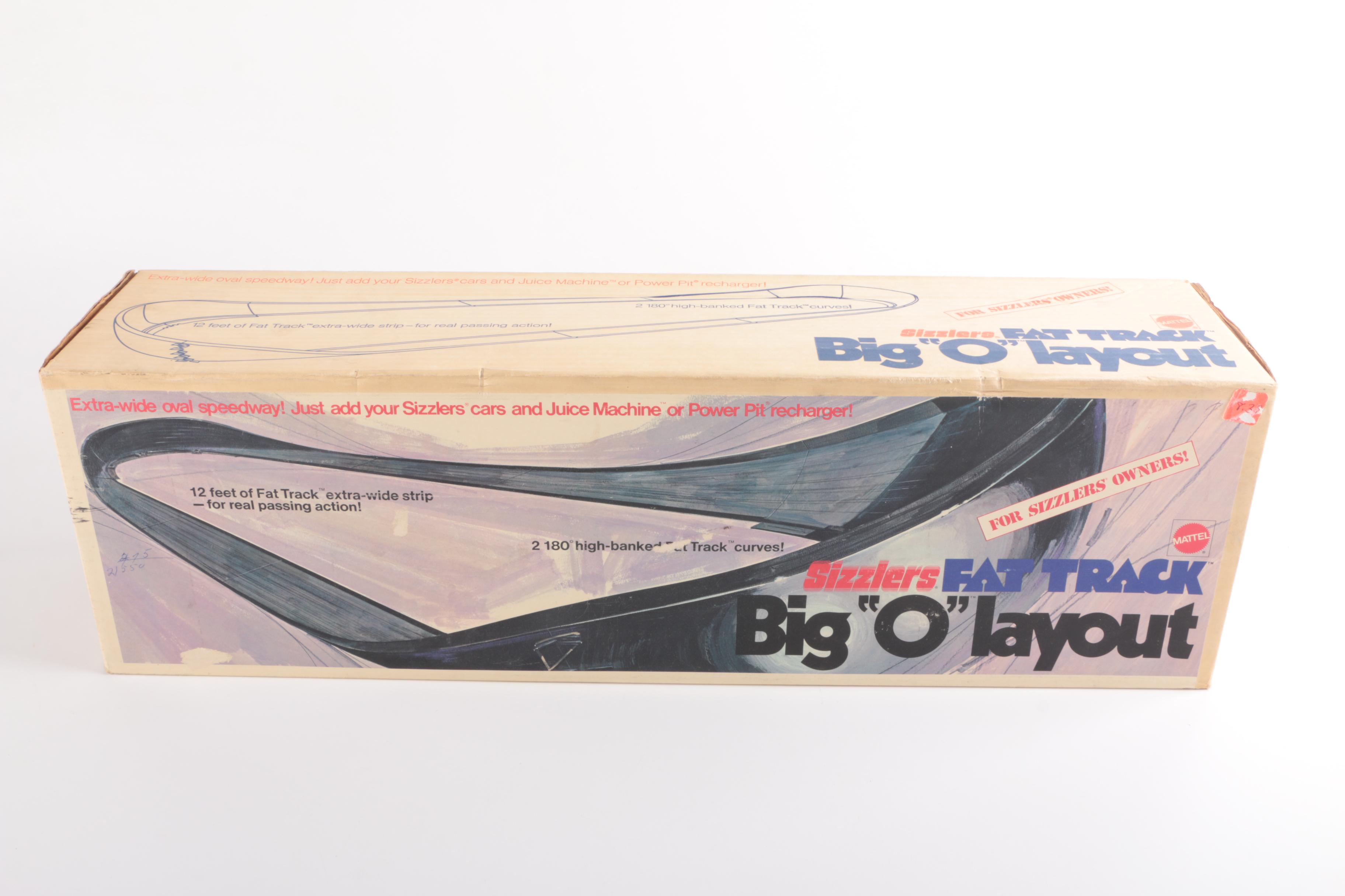 Mattel and Hot Wheels Racing Track Sets