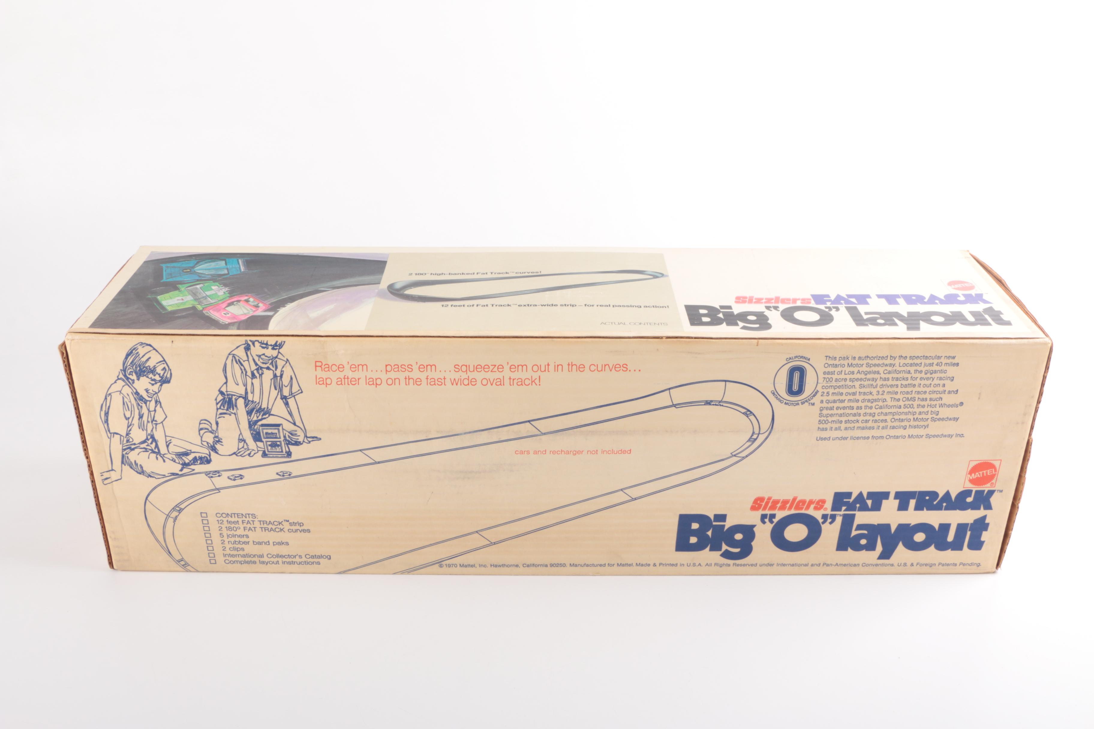 Mattel and Hot Wheels Racing Track Sets