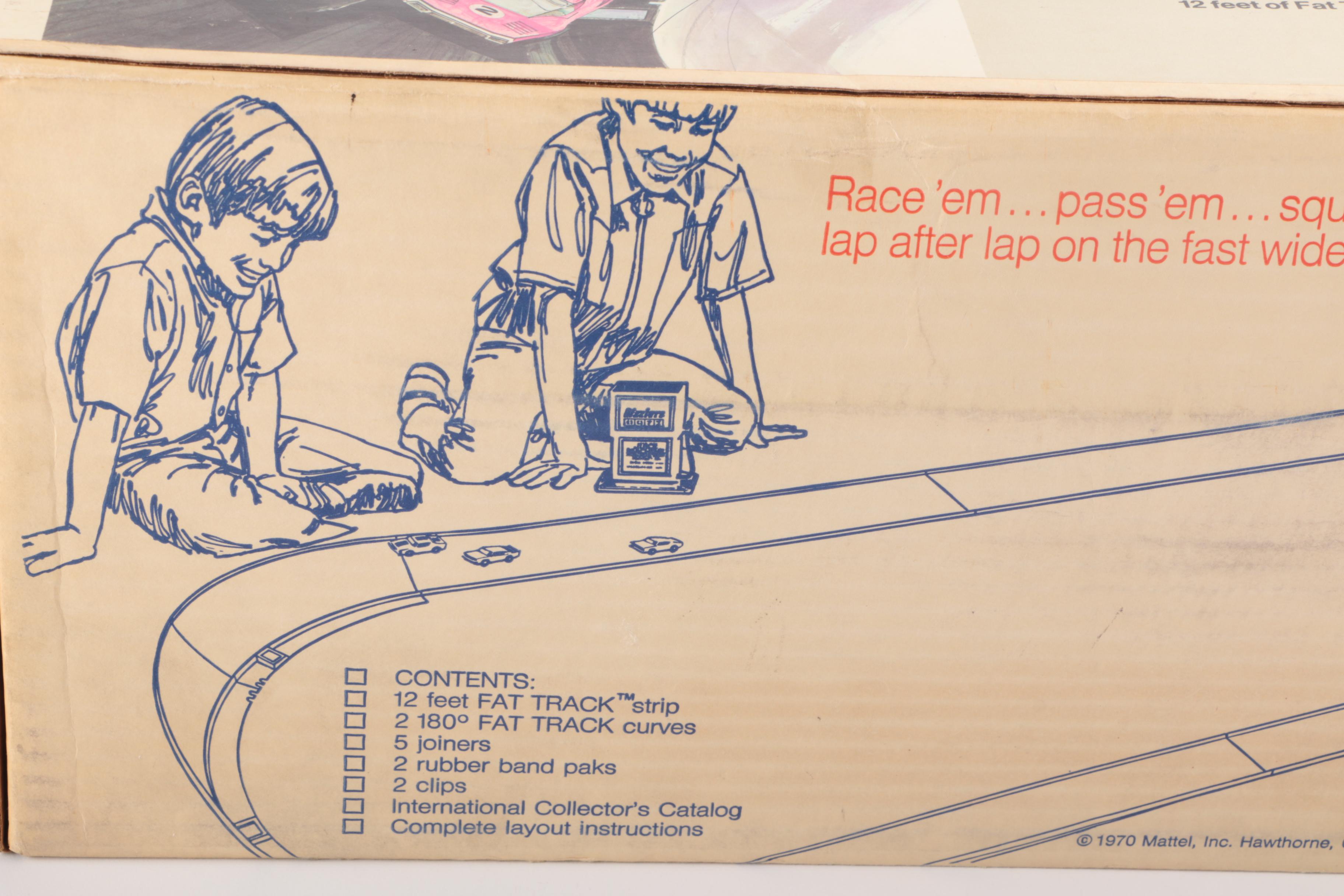 Mattel and Hot Wheels Racing Track Sets