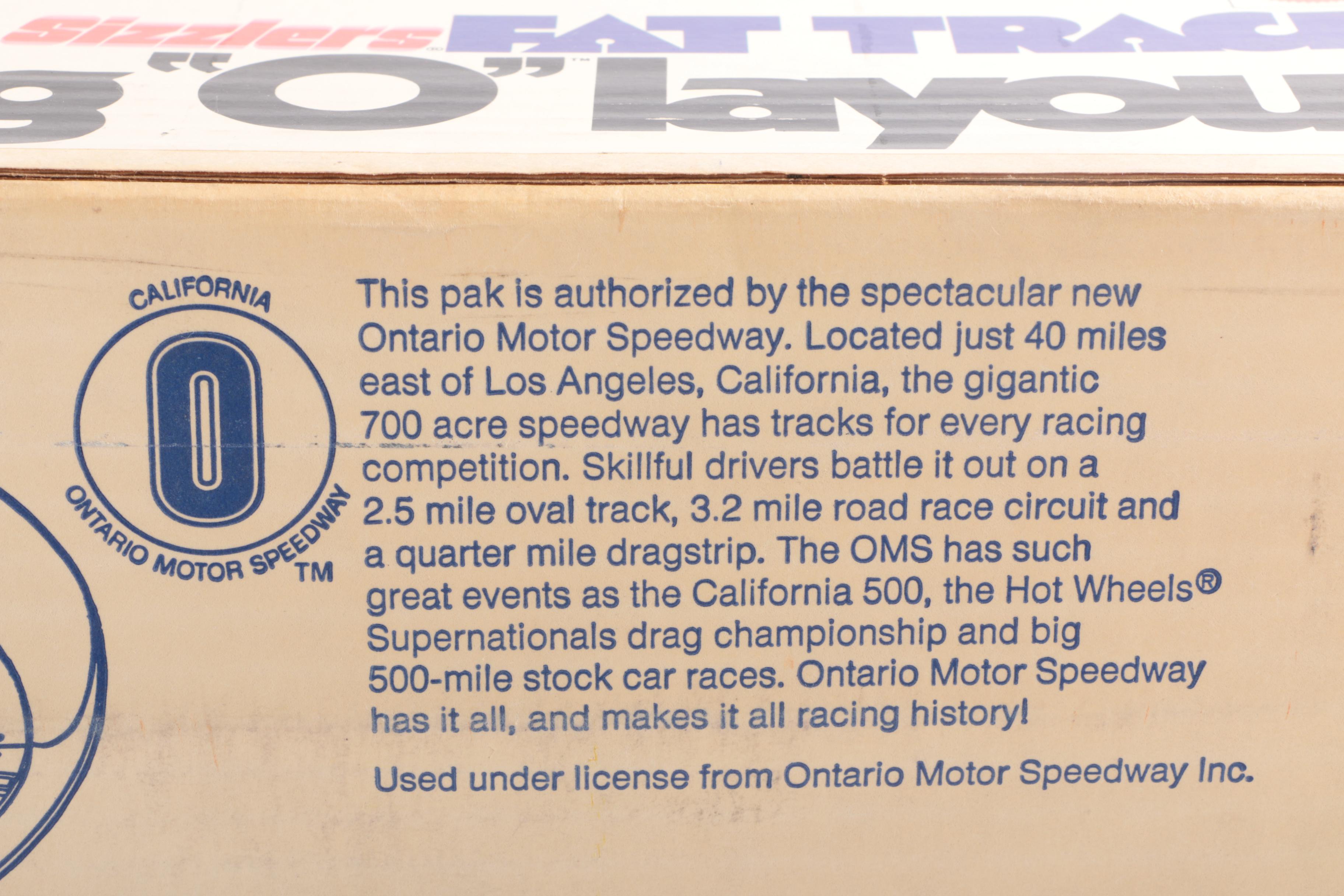 Mattel and Hot Wheels Racing Track Sets