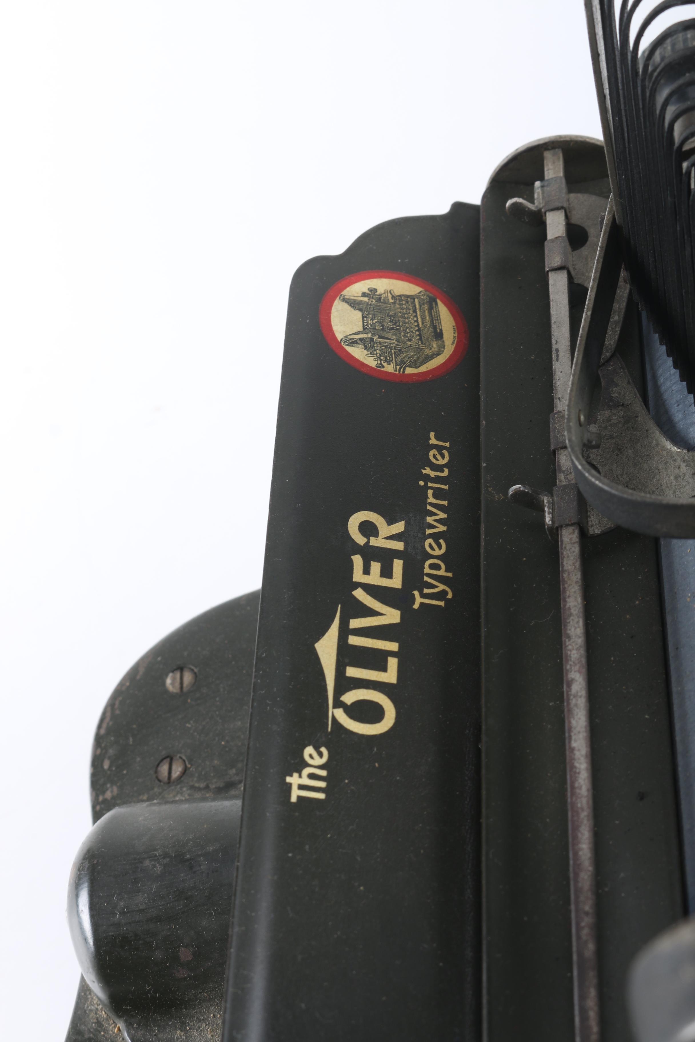 Circa 1913 No. 5 Oliver Typewriter