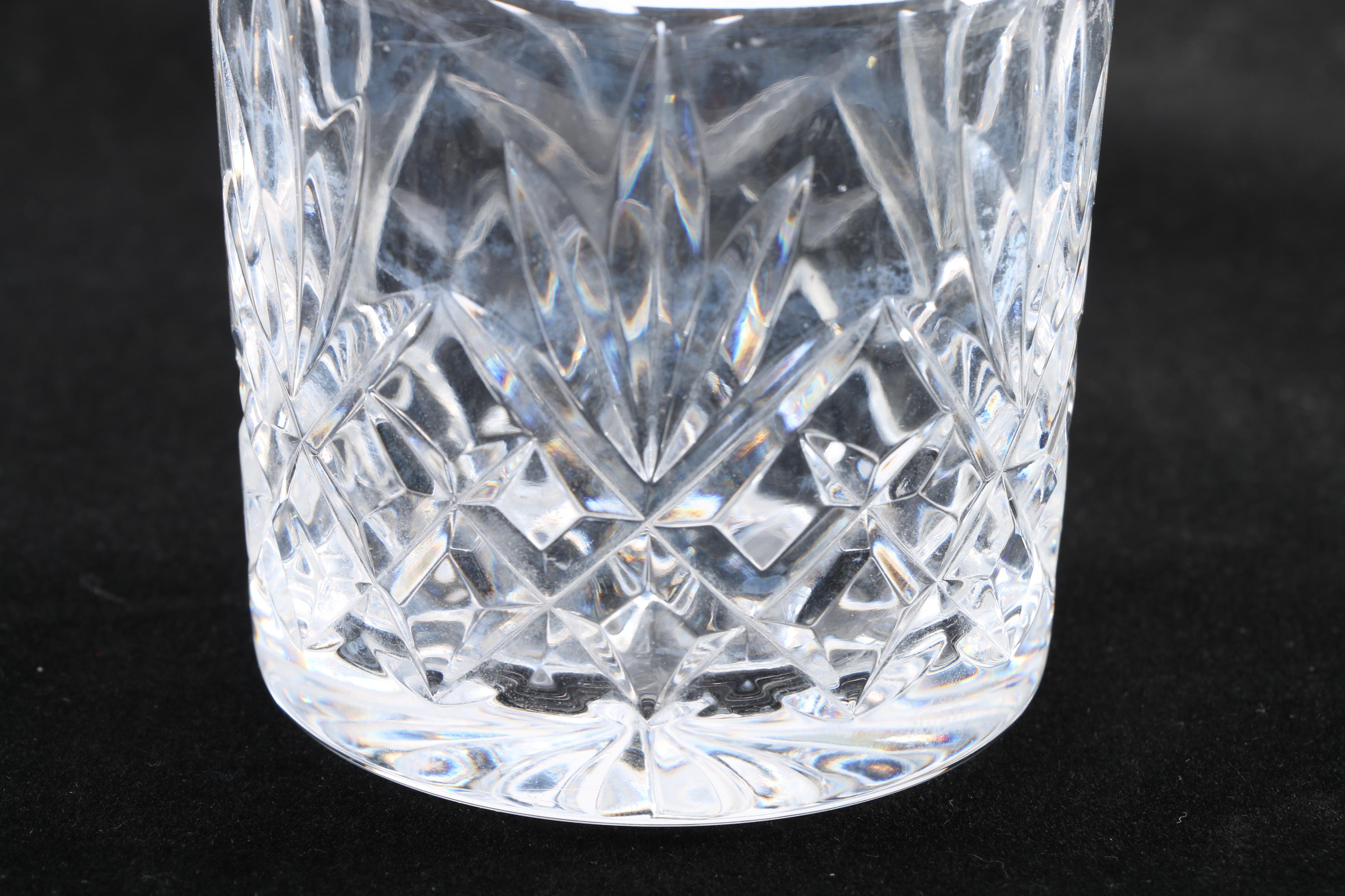 Crystal Vase and Jam Jar