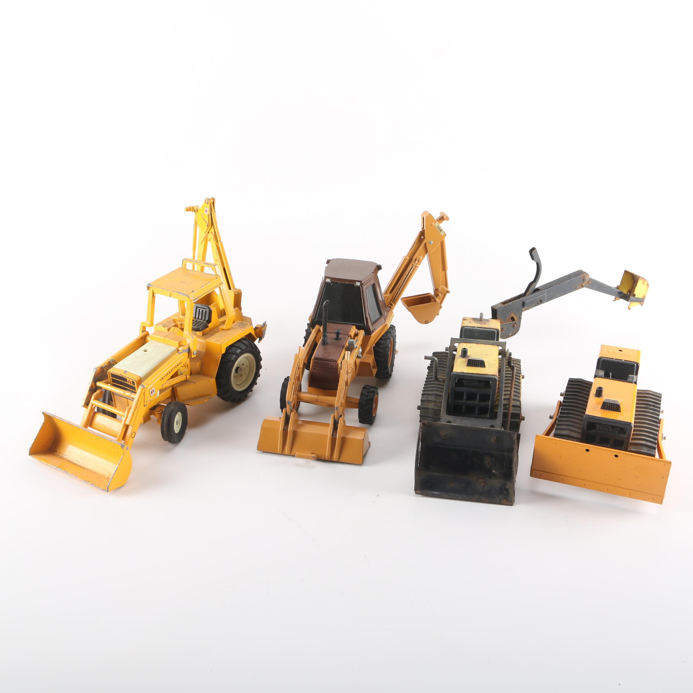 Vintage Construction Equipment Toys