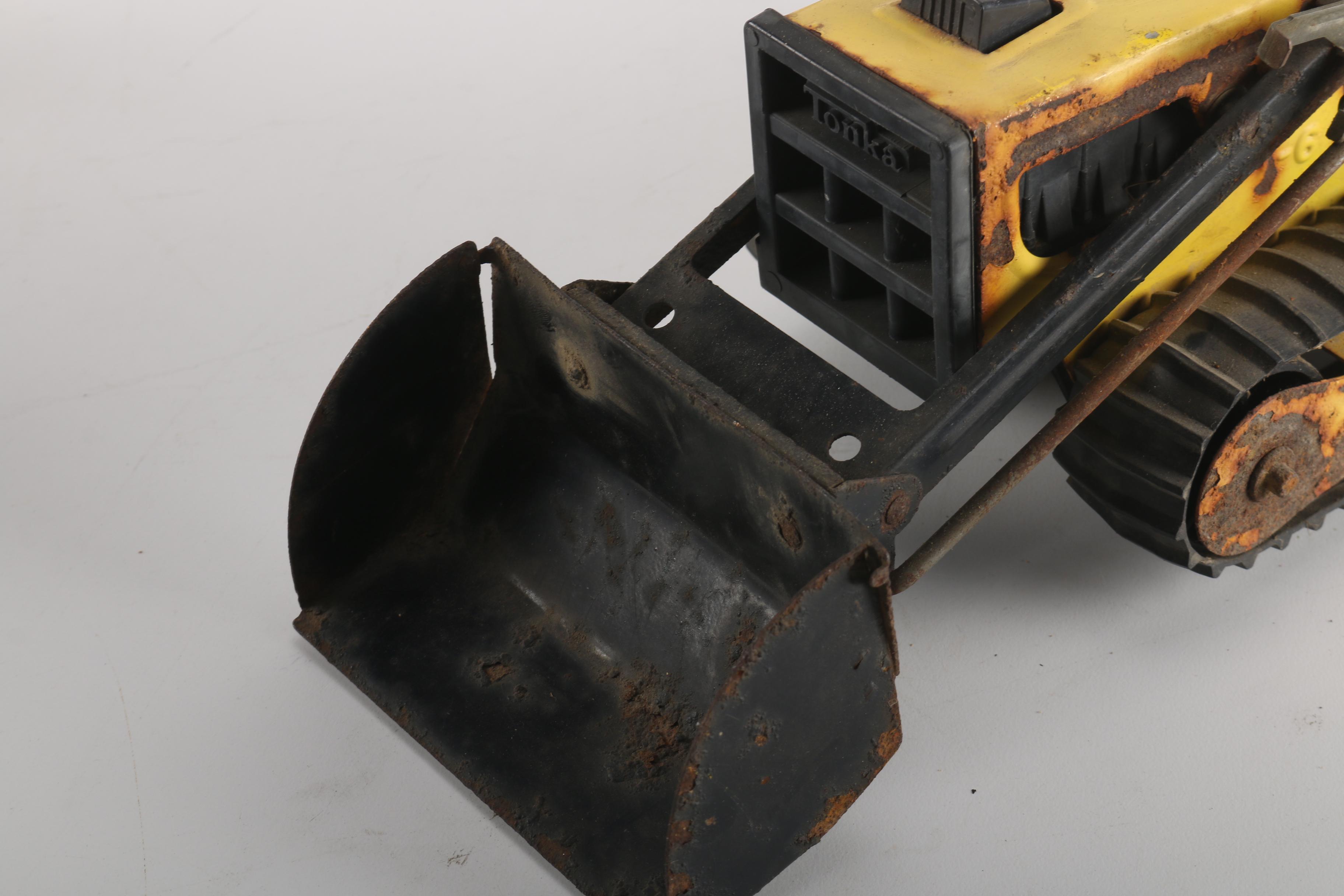 Vintage Construction Equipment Toys