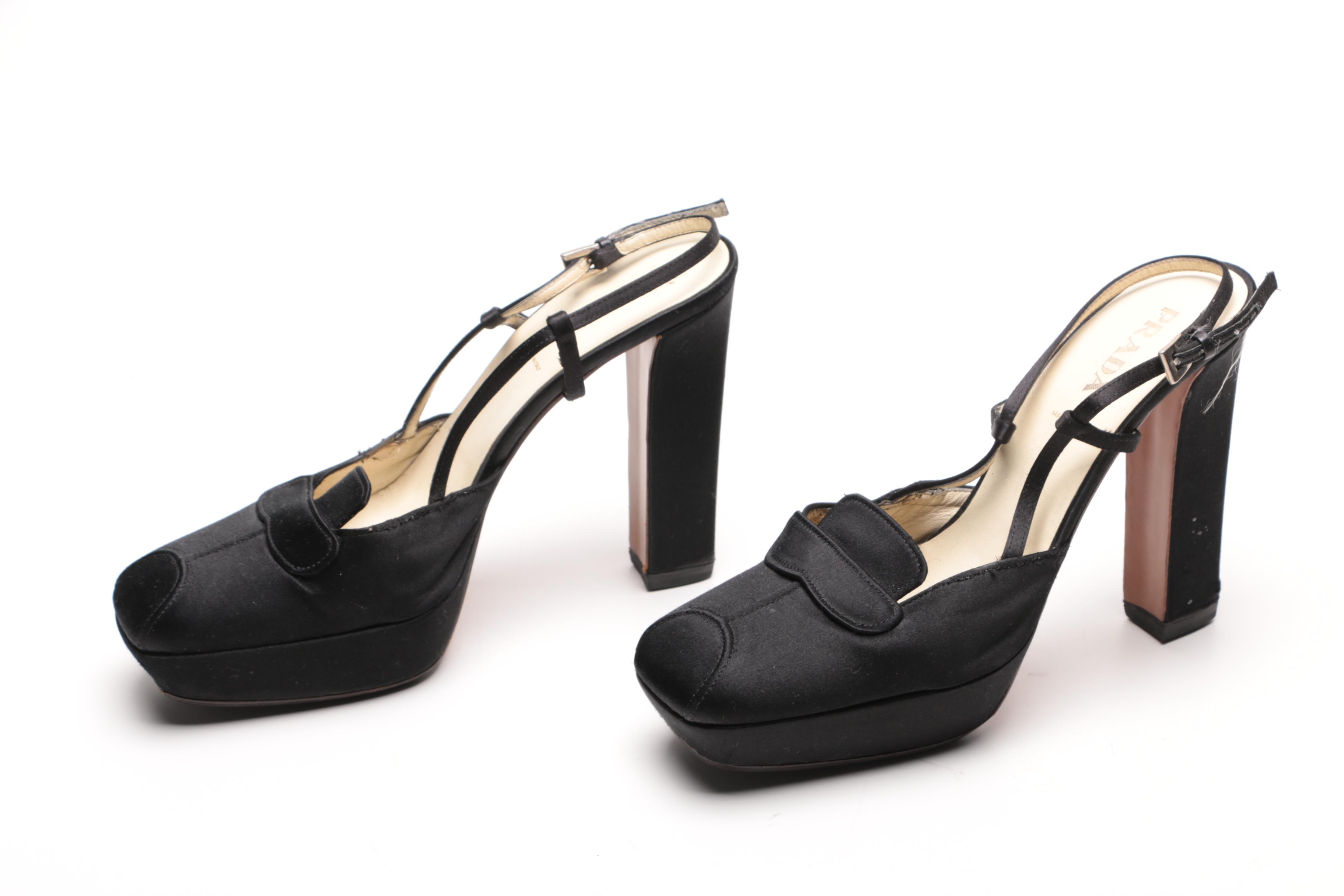 Prada Slingback Heels